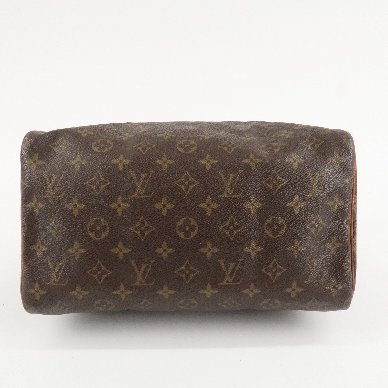 Louis Vuitton Monogram Speedy 30 Boston Bag Hand Bag Brown M41526 Used