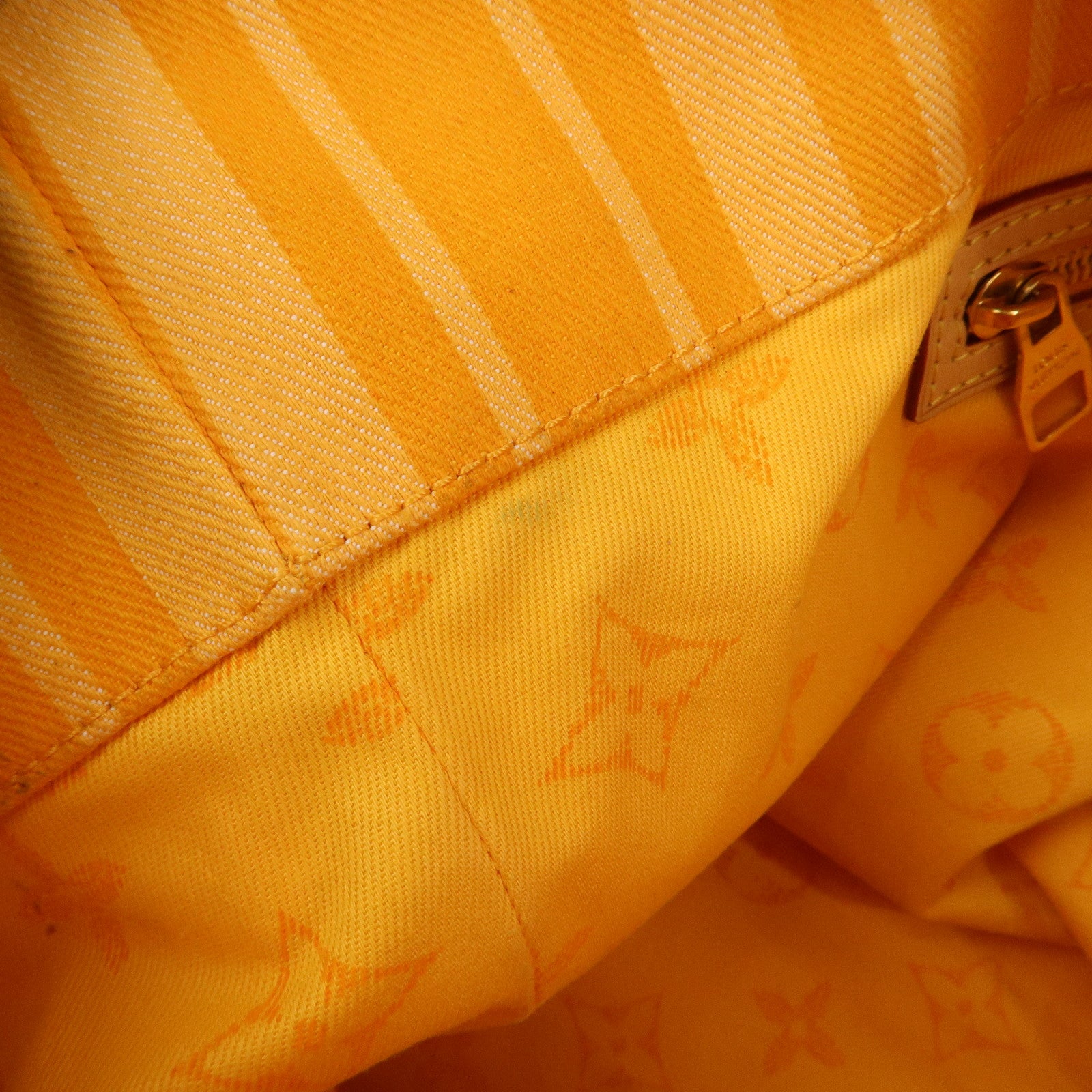 Louis Vuitton Plein Soleil Cabas PM Canvas Tote Bag Orange M94145