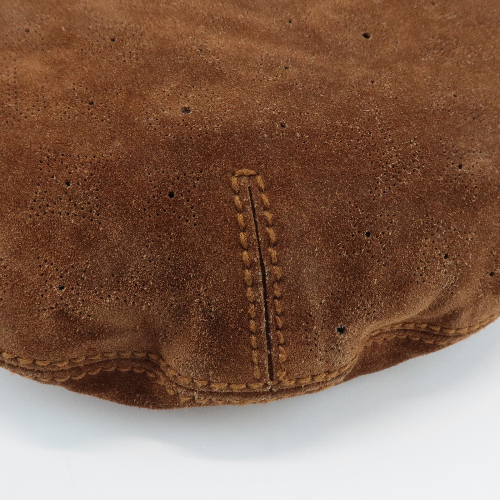 Louis Vuitton Monogram Suede Onata GM Shoulder Bag Cacao M95120 Used