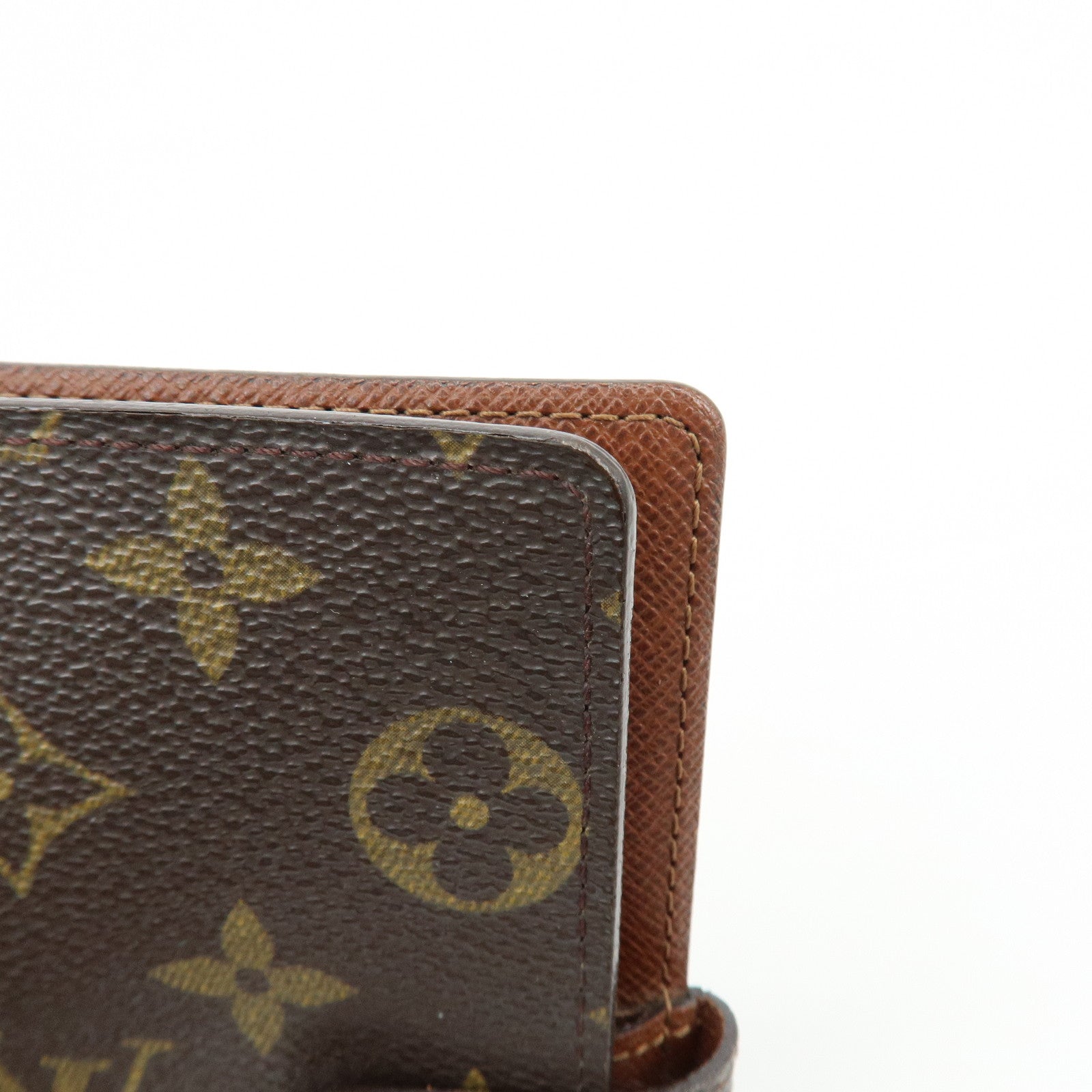 Louis Vuitton Monogram Agenda PM Planner Cover Brown R20005