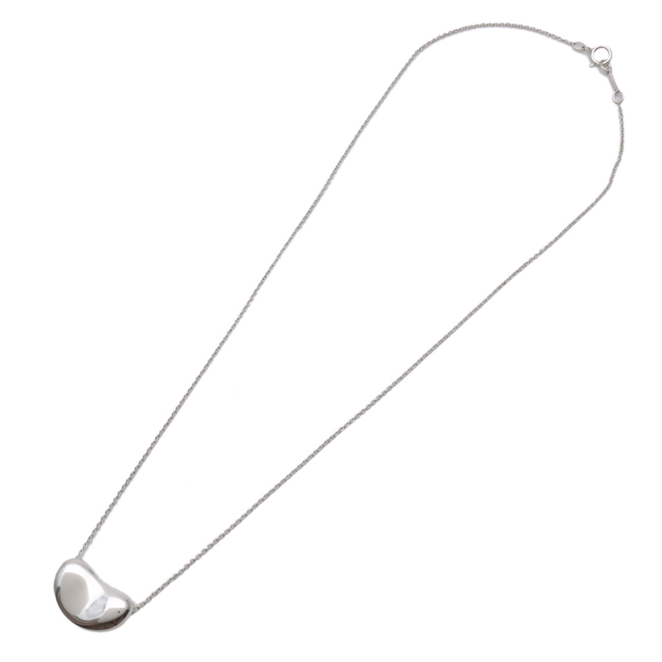Tiffany & Co Bean Necklace Large SV925 Silver