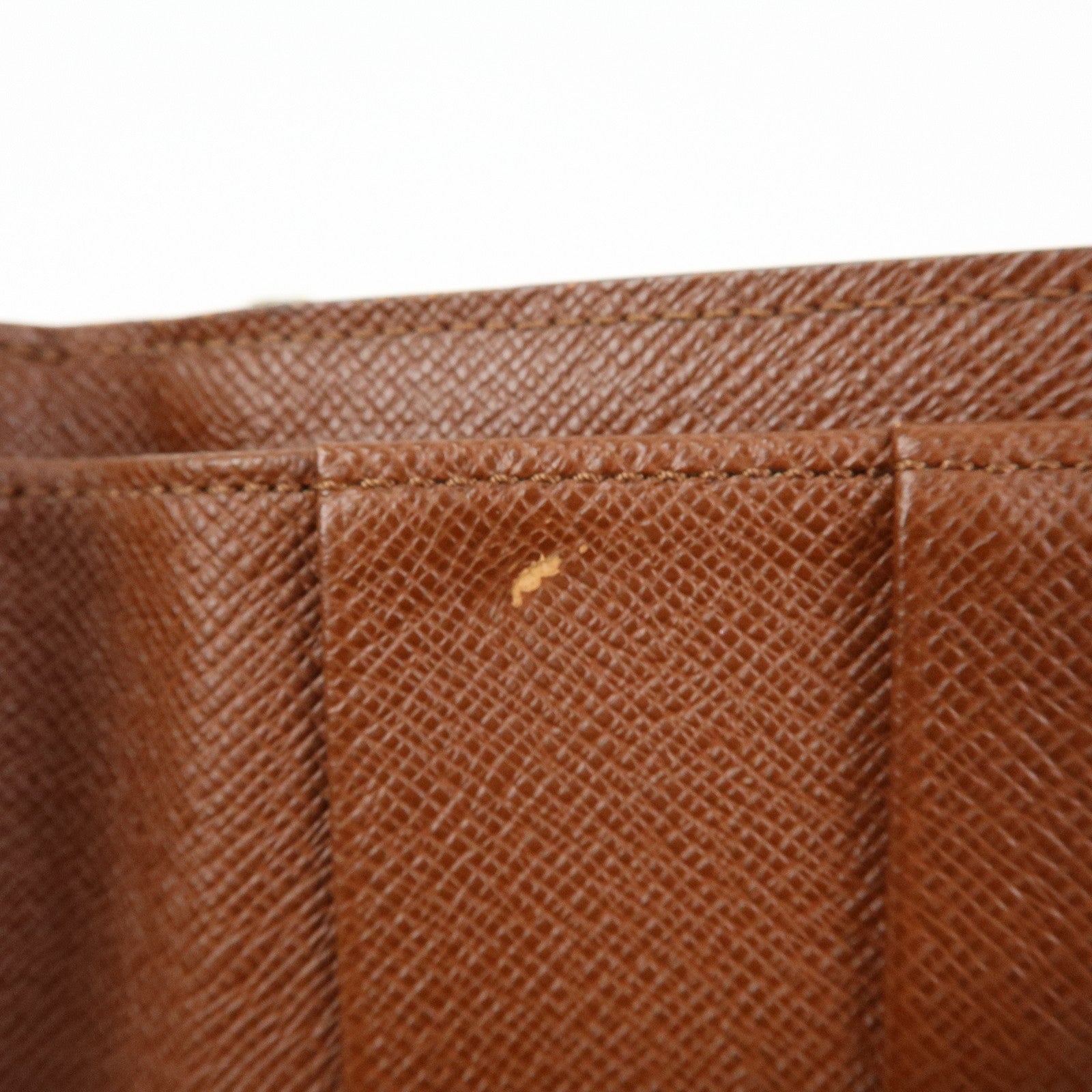 Louis Vuitton Monogram Compact Zippy Bi-fold Wallet Brown M61667
