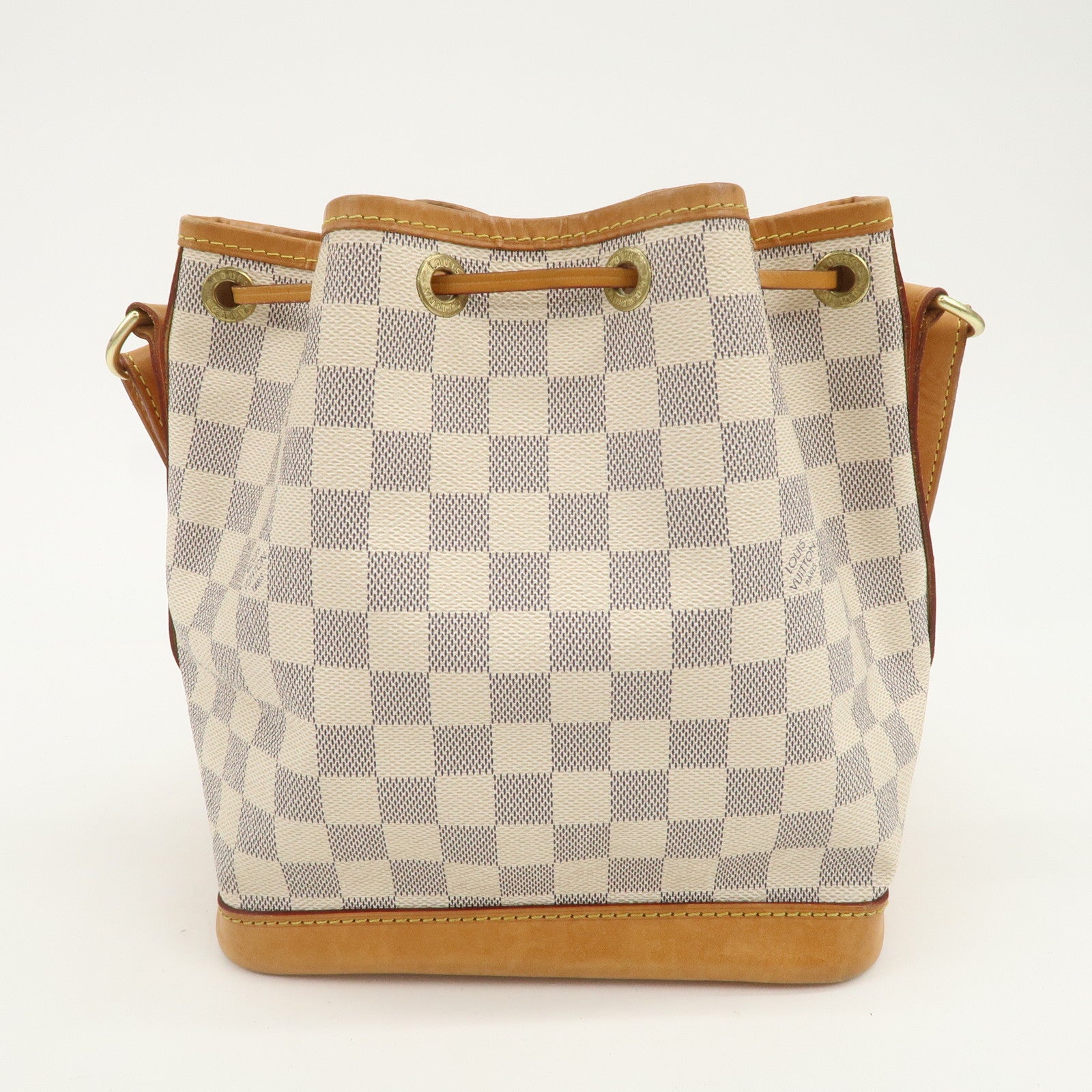 Louis Vuitton Damier Azur Canvas Leather Noe BB Shoulder Bag N41220