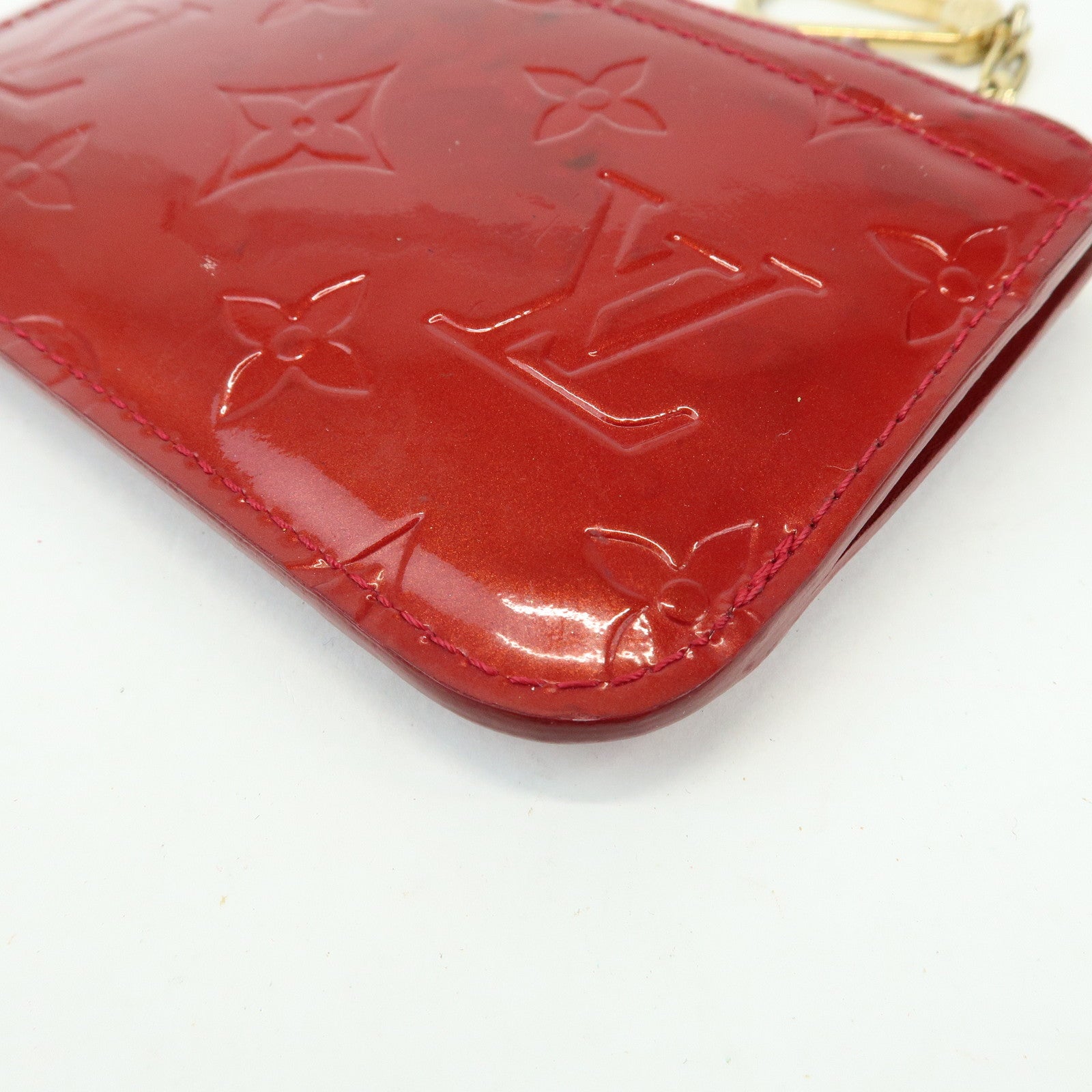 Louis Vuitton Monogram Vernis Pochette Cles NM Coin Case M93559