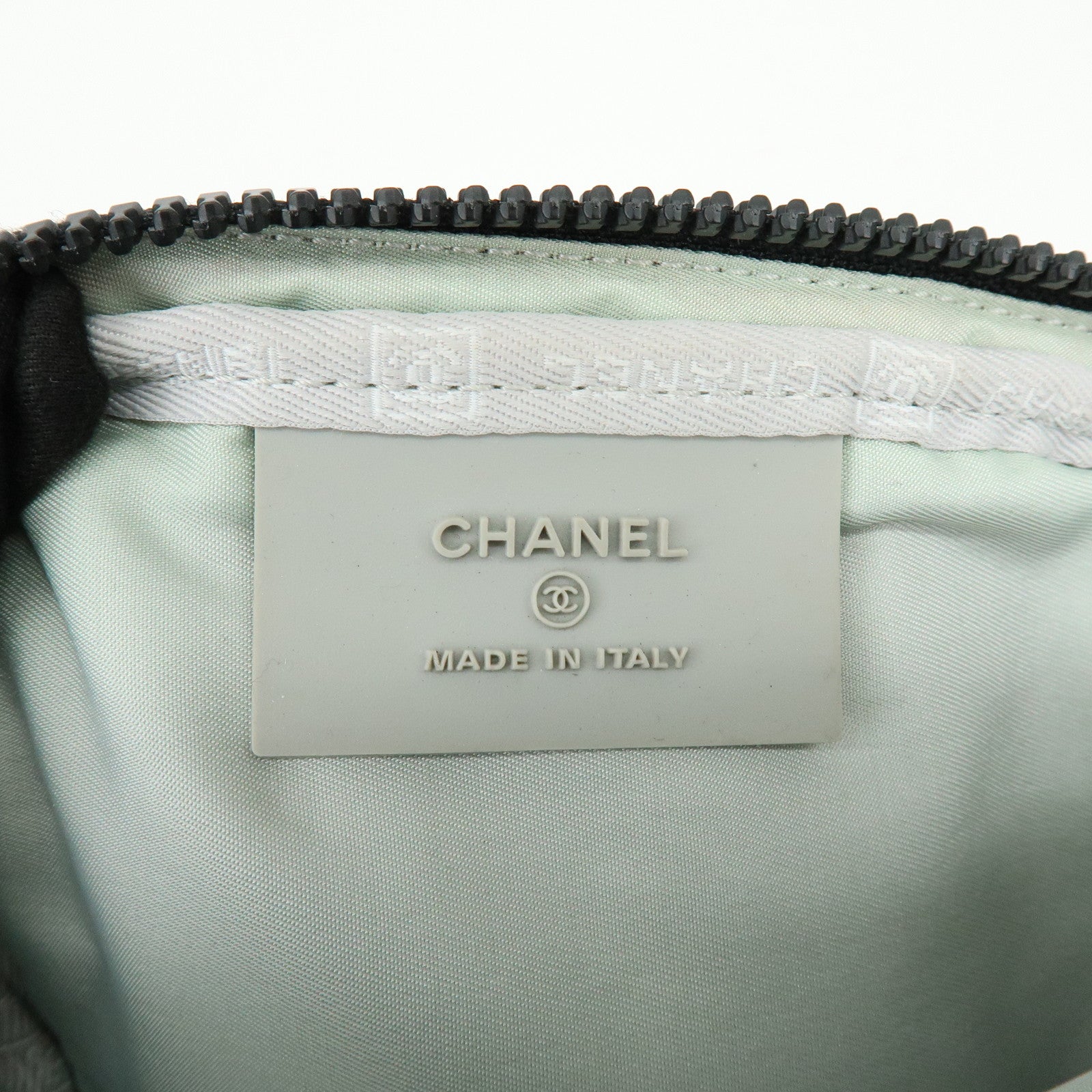 CHANEL CHANEL Sports COCO Mark Canvas Waist Bag Body Bag Gray