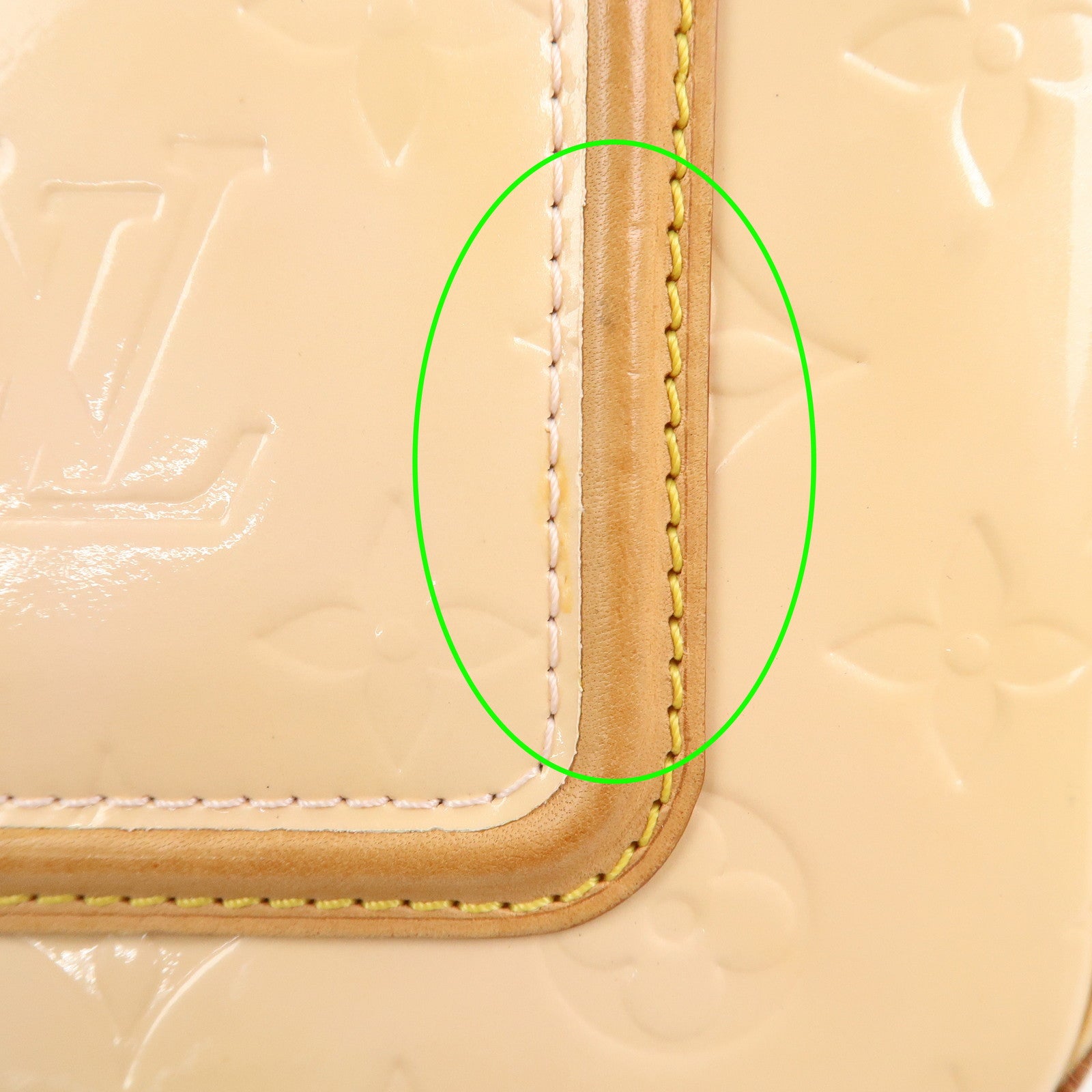 Louis Vuitton Monogram Vernis Mallory Square Hand Bag Pink M91292