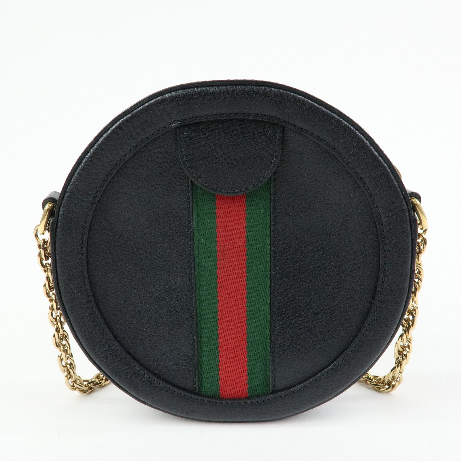 GUCCI Ophidia Sherry GG Marmont Mini Round Shoulder Bag 550618