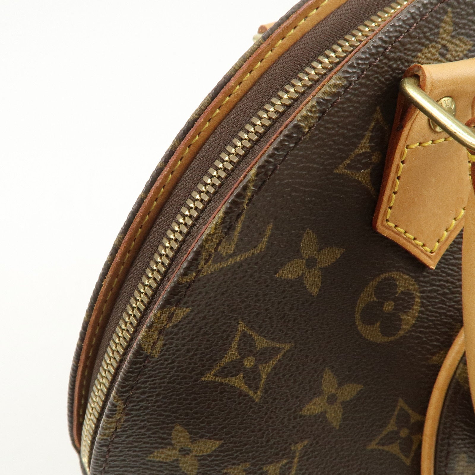 Louis Vuitton Monogram Canvas Ellipse PM Hand Bag Brown M51127