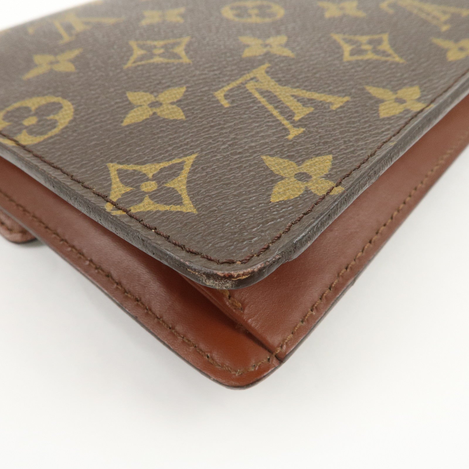 Louis Vuitton Monogram Chailot Clutch Bag Brown M51788