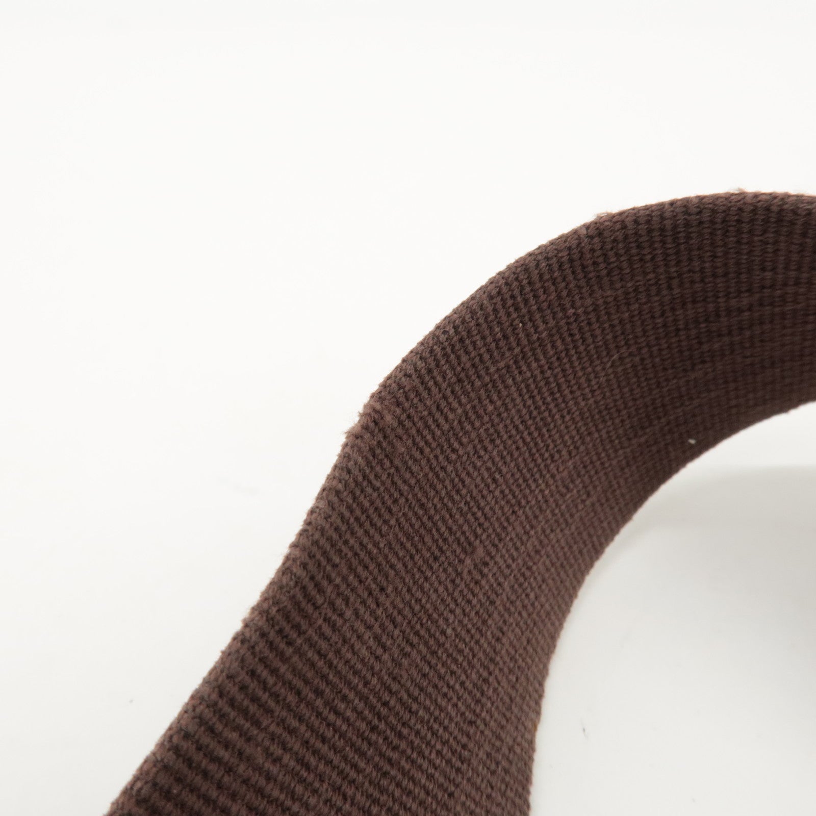 HERMES Evelyn 1GM H Engraved Leather Shoulder Bag Brown Used