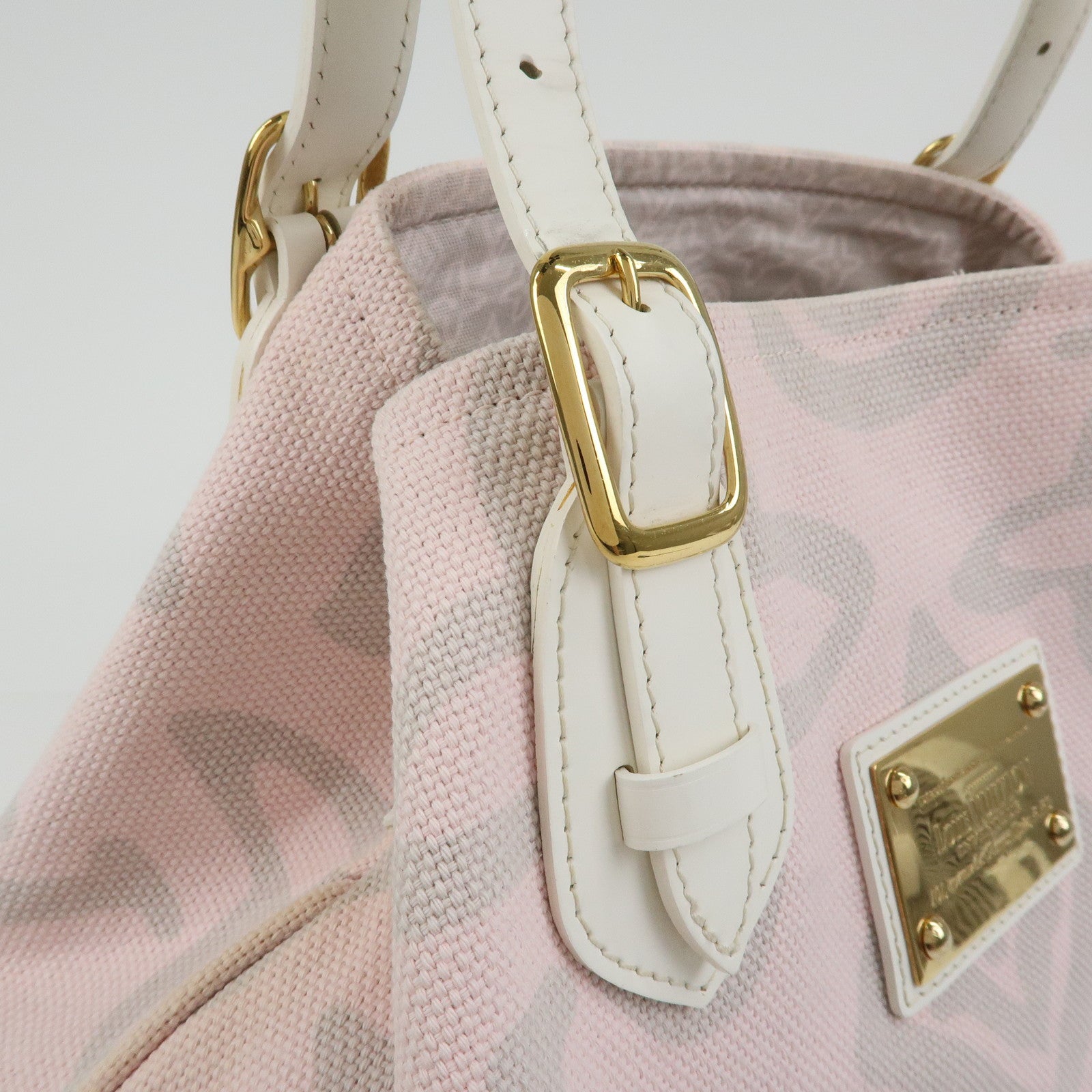 Louis Vuitton Cruise Line Tahitienne PM Canvas Tote Bag M95672