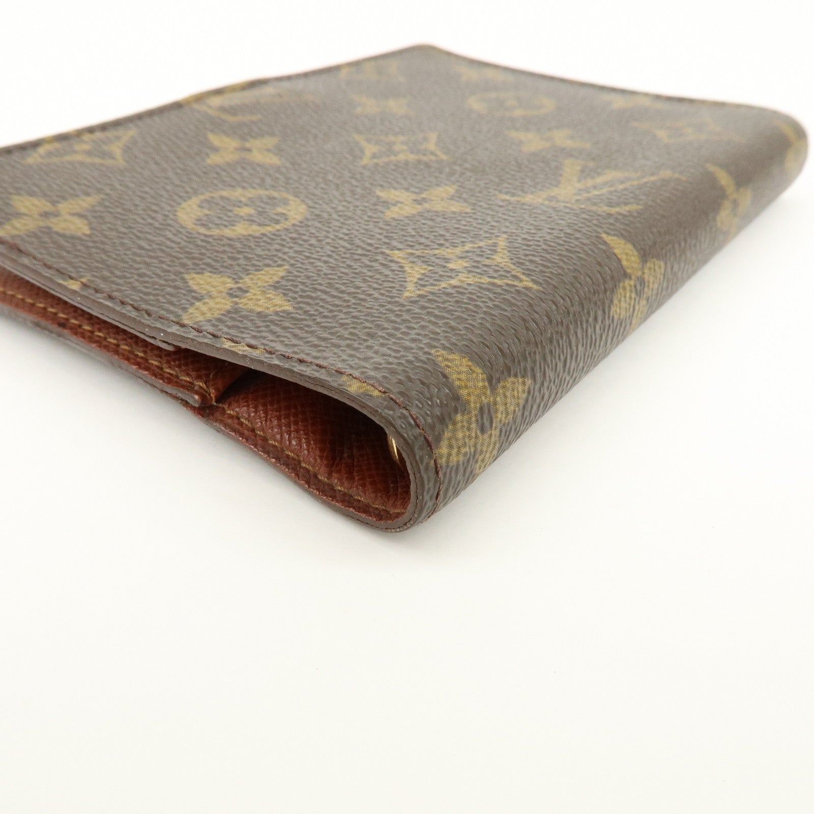Louis Vuitton Monogram Agenda PM Planner Cover Brown R20005