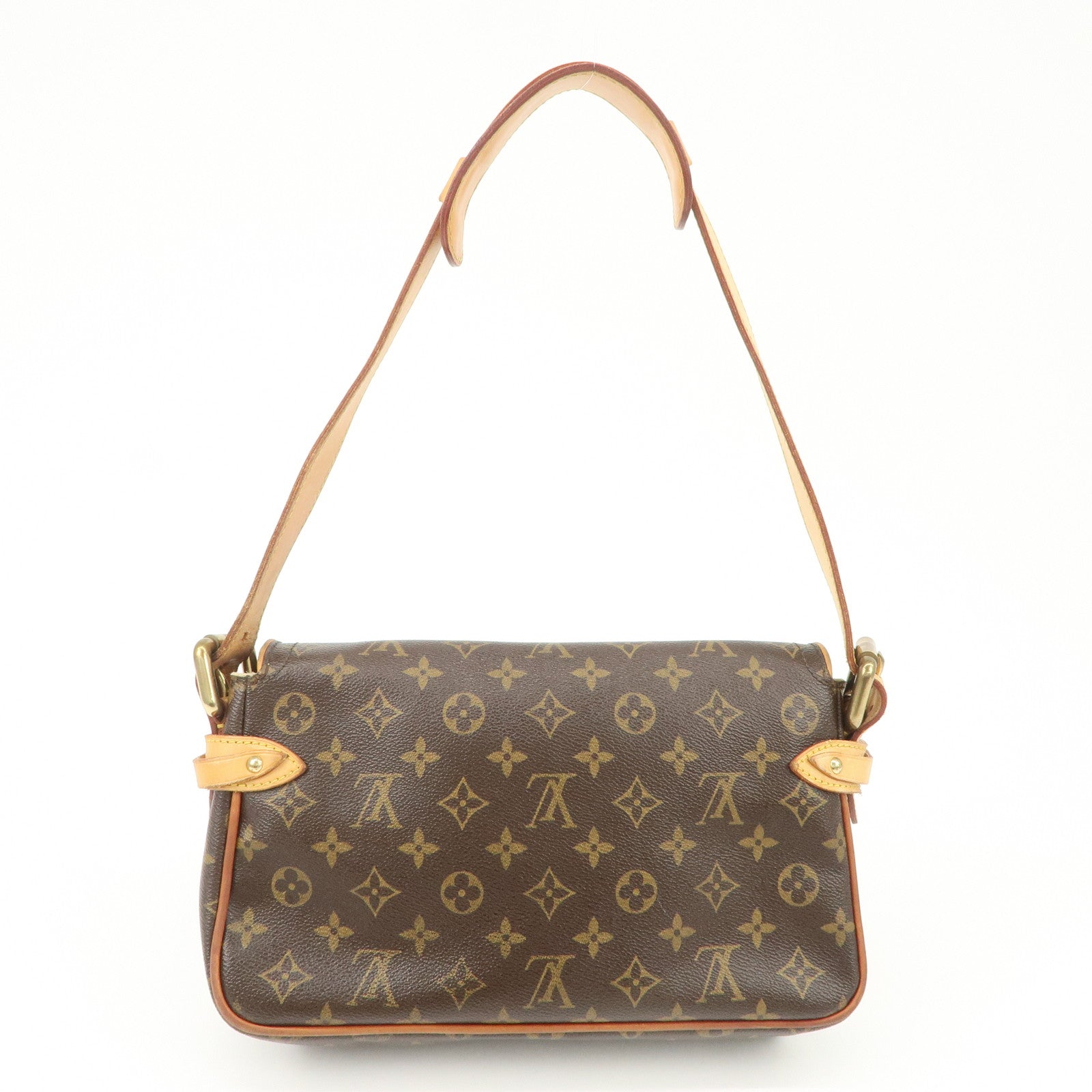 Louis Vuitton Monogram Hudson PM Shoulder Bag Brown M40047