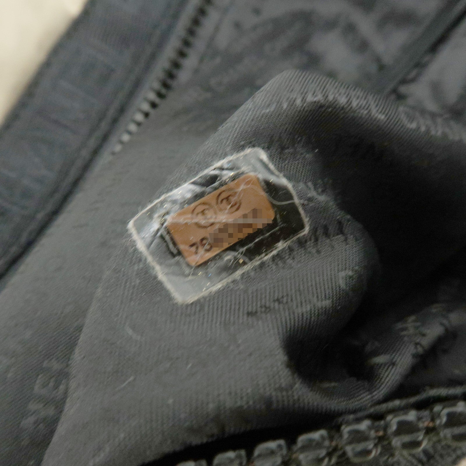 CHANEL Sports Line Nylon Banana Bag Waist Bag Crossbody Bag Beige