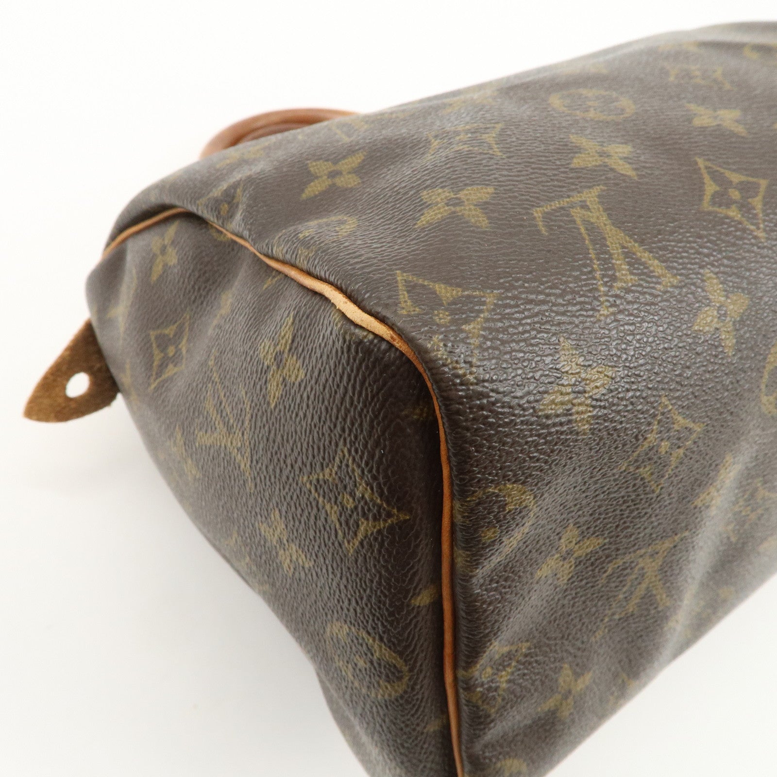 Louis Vuitton Monogram Speedy 25 Boston Bag Hand Bag Brown M41528