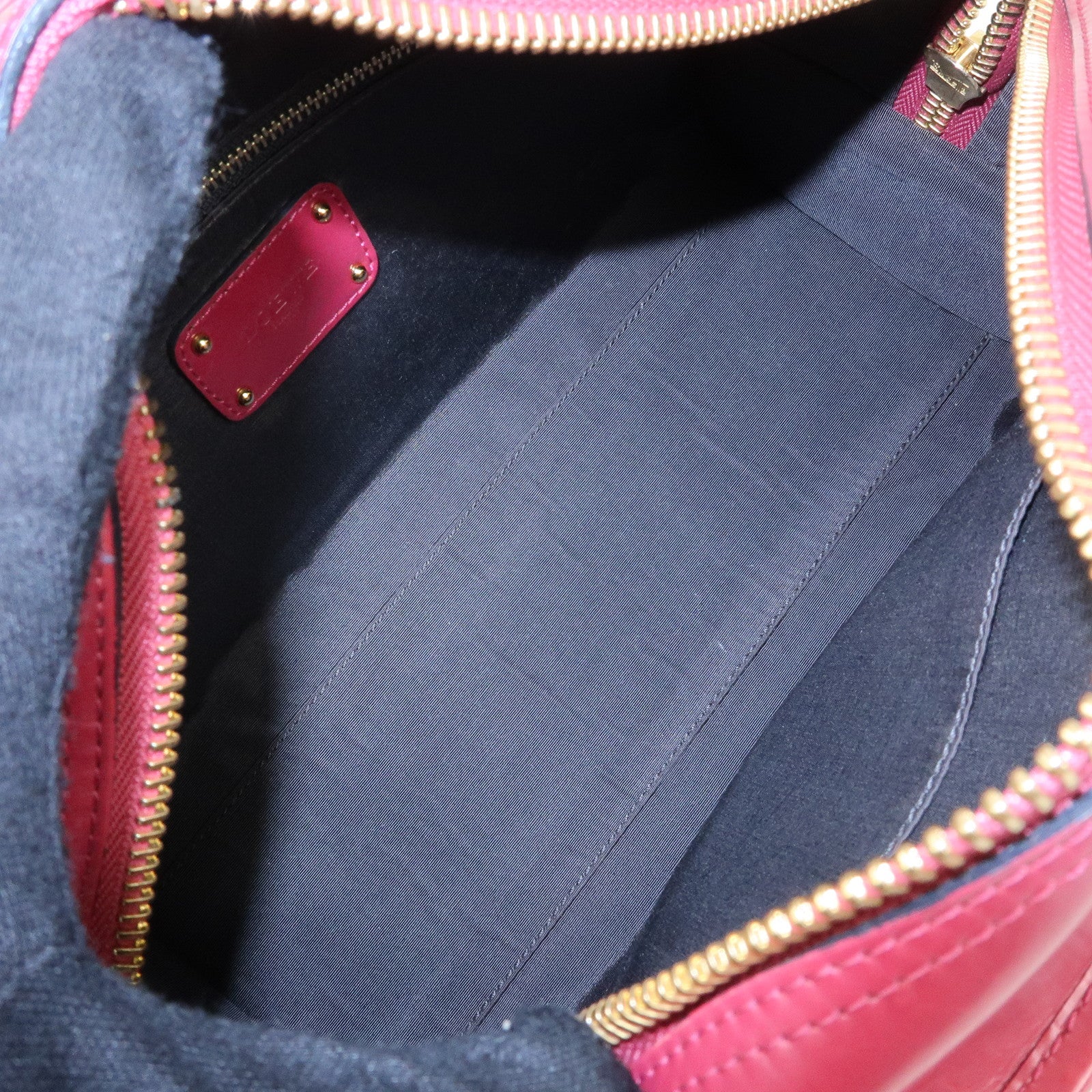 LOEWE Anagram Leather Amazona 28 Hand Bag Boston Bag Pink