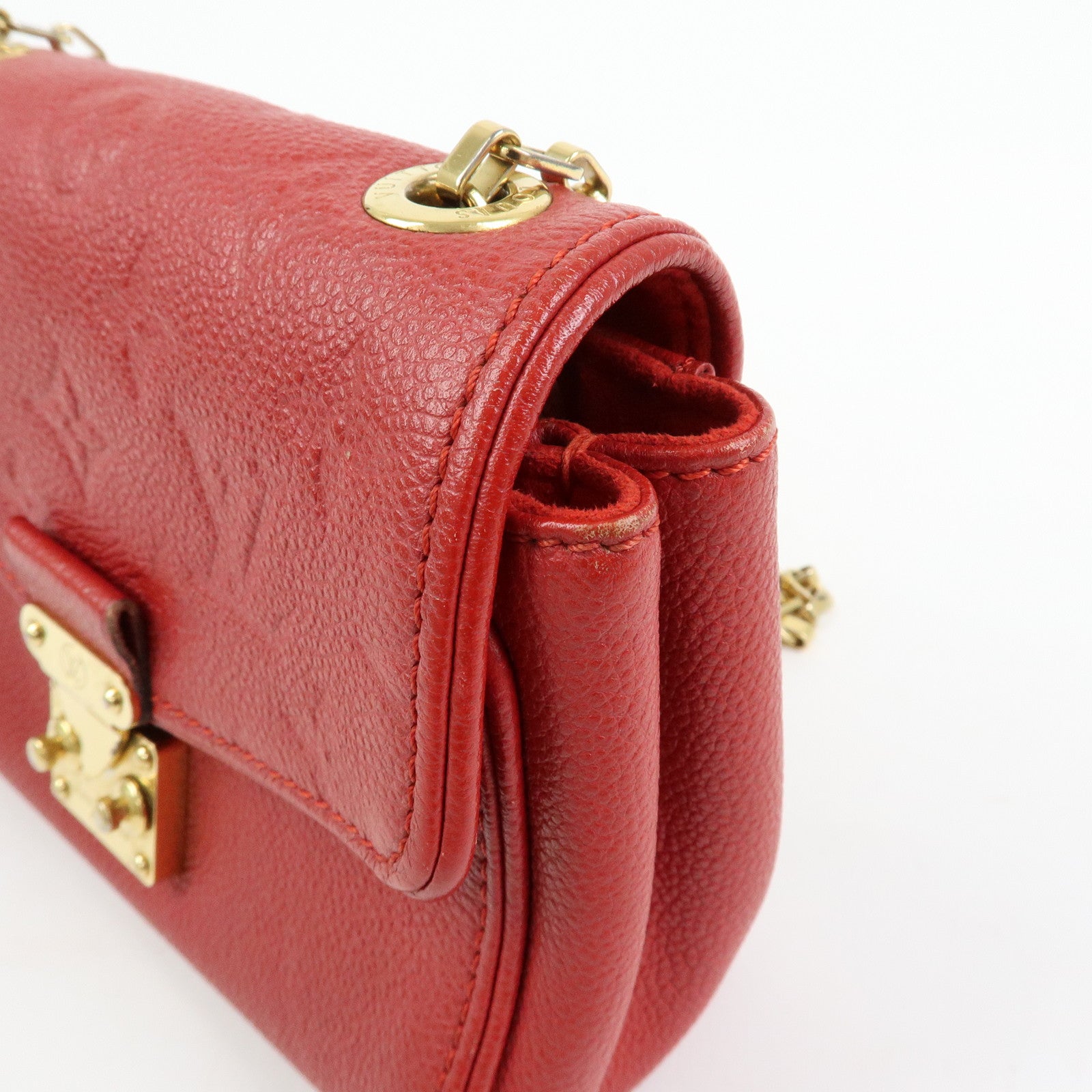 Louis Vuitton Monogram Empreinte Saint Germain BB Cerise M94553