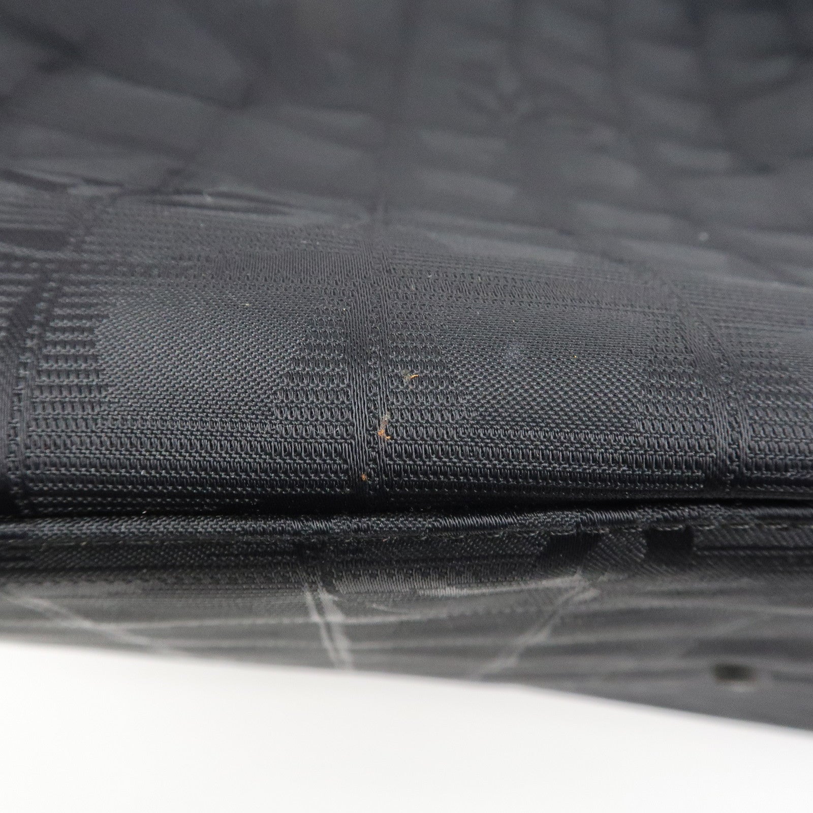 CHANEL New Travel Line Nylon Jacquard 2Way Boston Shoulder Bag