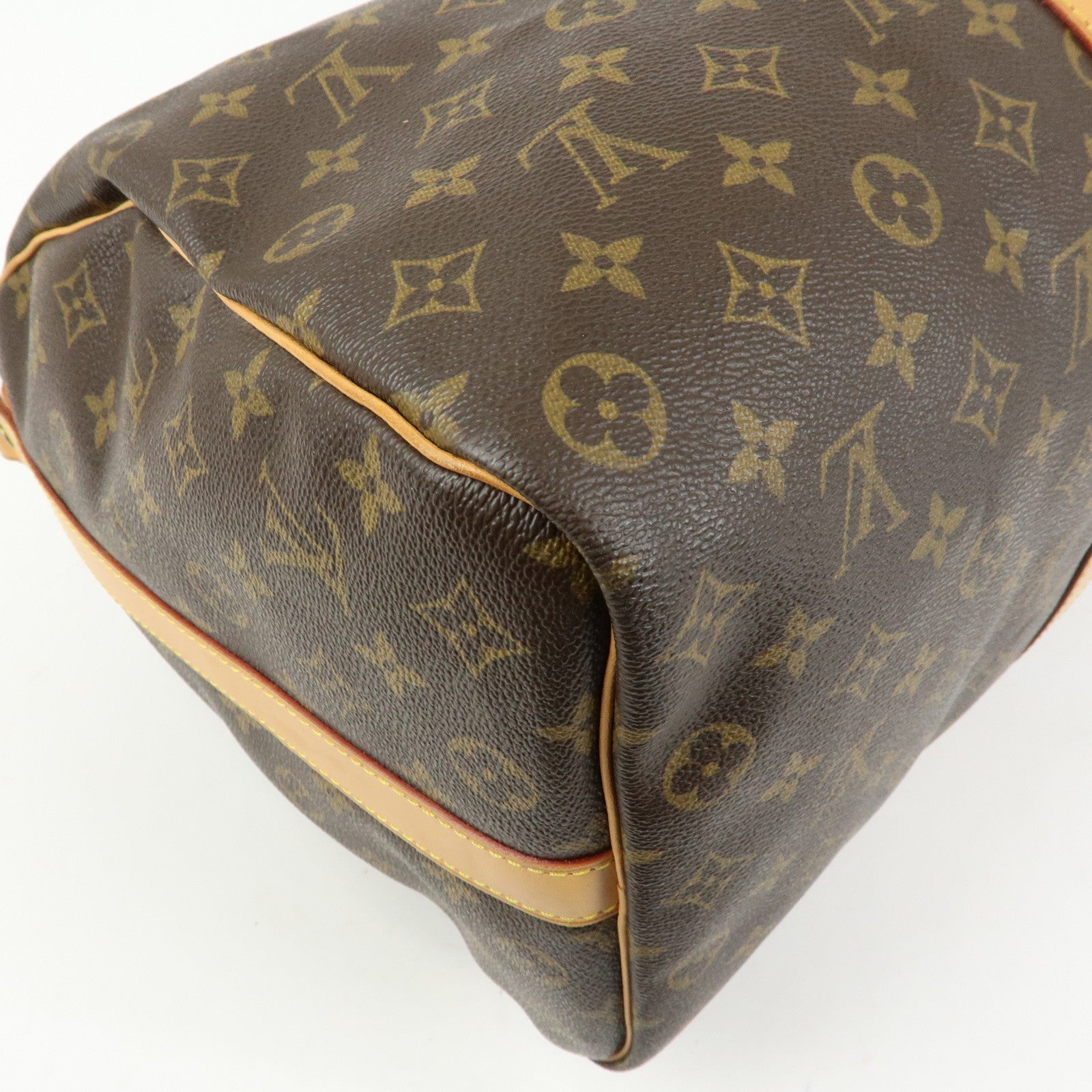 Louis Vuitton Monogram Keep All Bandouliere 50 Boston Bag M41416