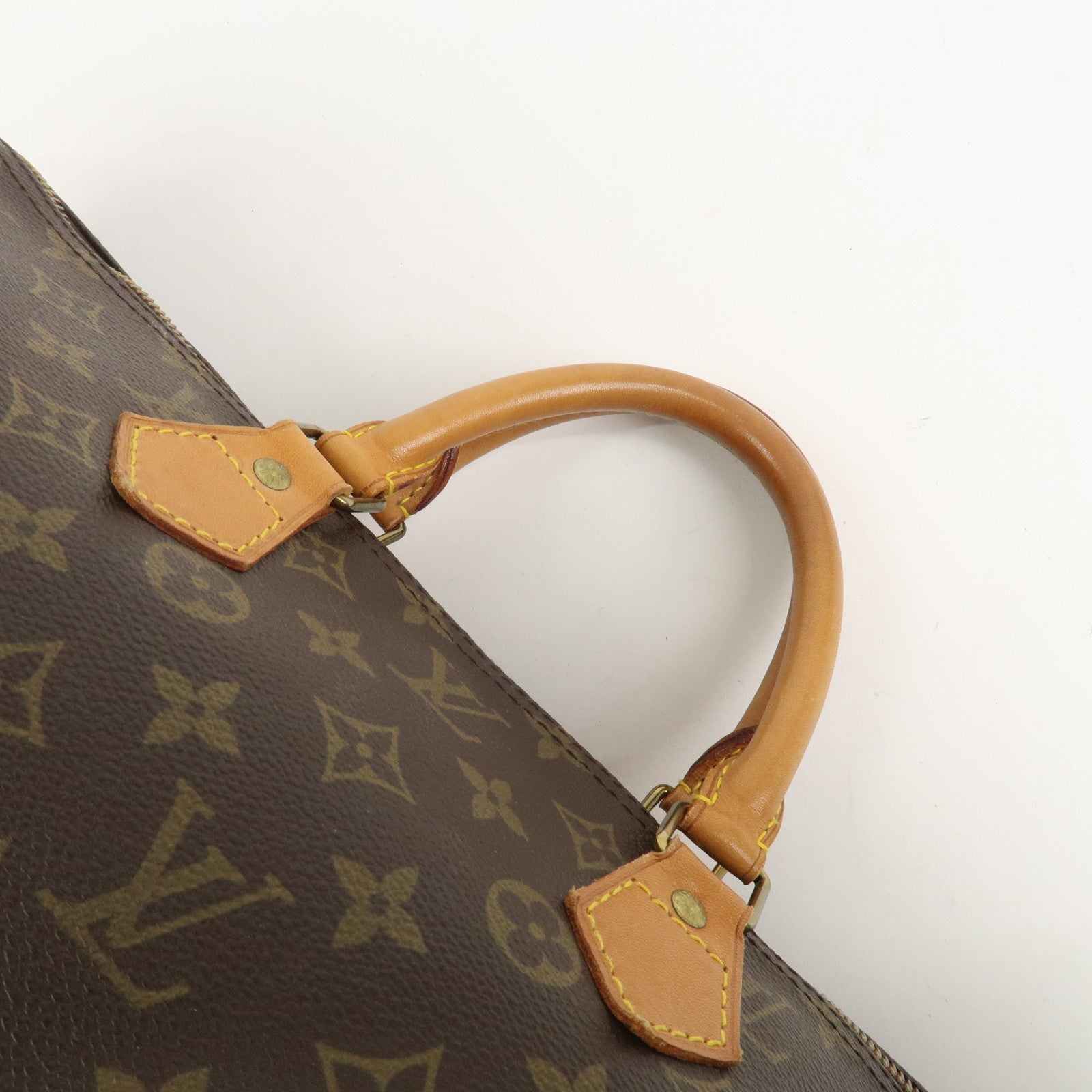 Louis Vuitton Monogram Speedy 40 Hand Bag Boston Bag Brown M41522