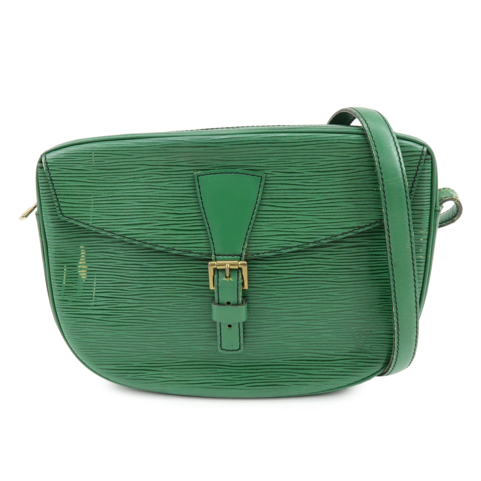 Louis Vuitton Epi Jeune Fille Shoulder Bag Borneo Green M52154