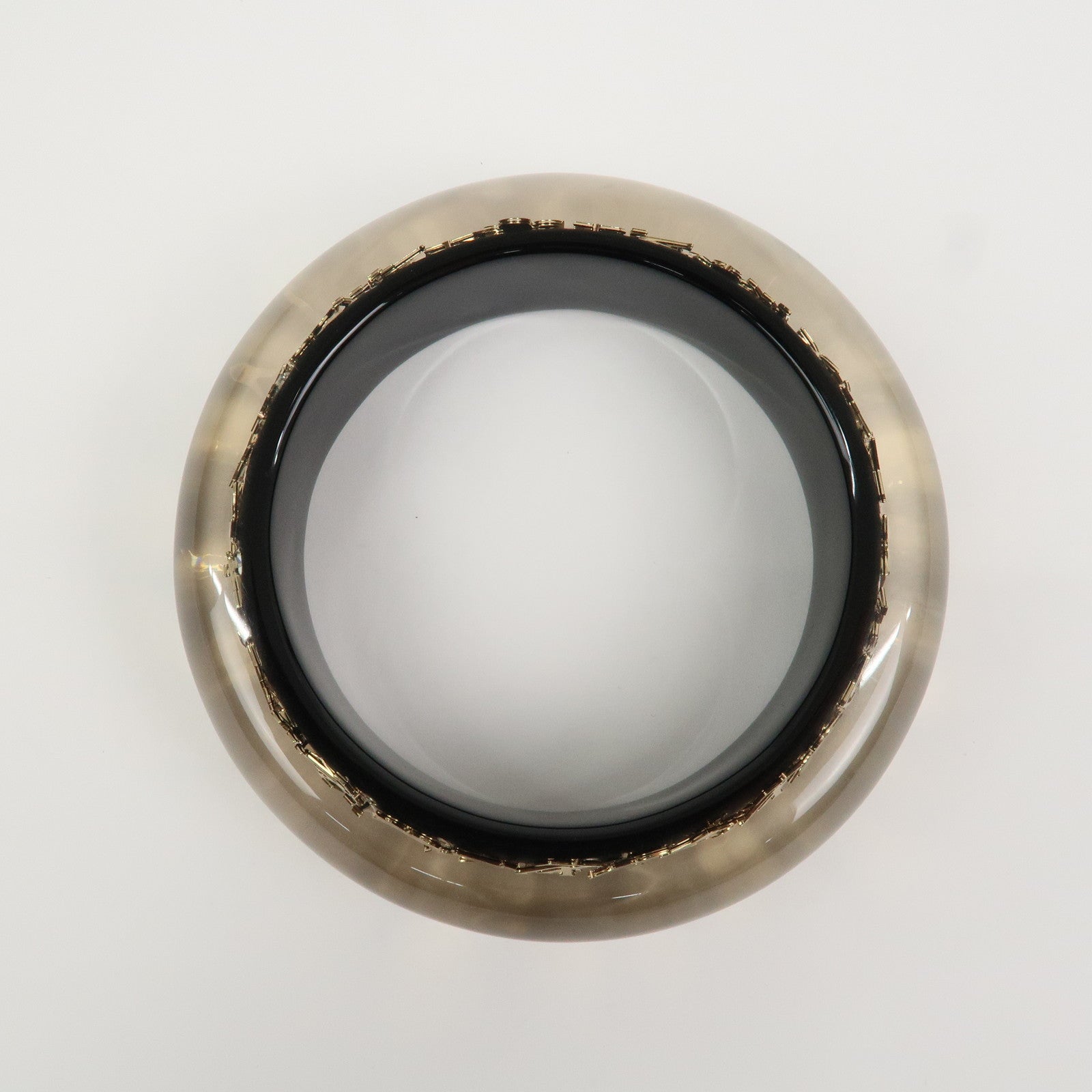 Louis Vuitton Bracelet Inclusion GM Bangle Transparent Black M65301