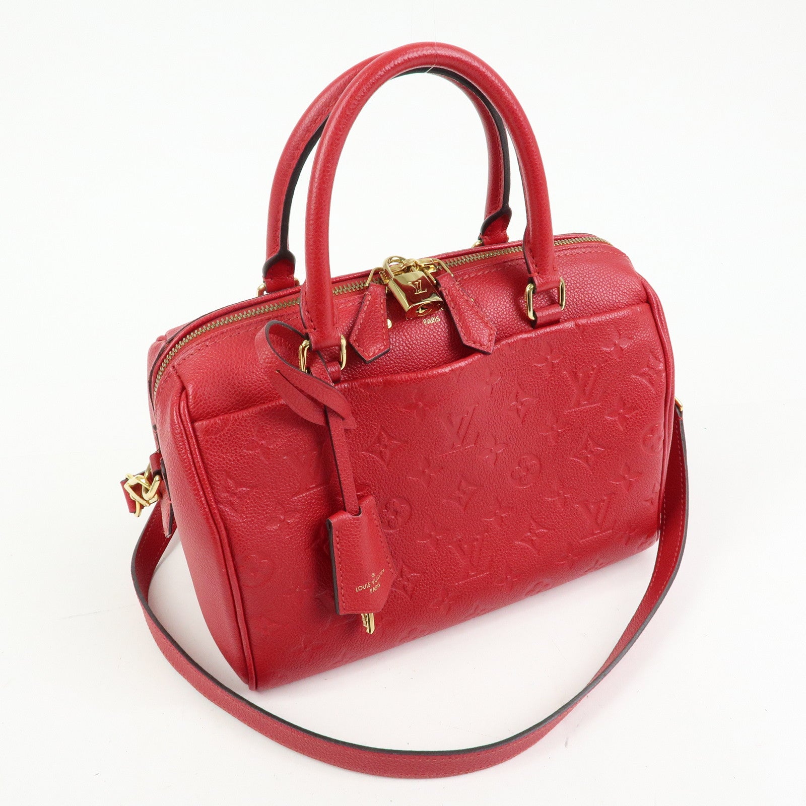 Louis Vuitton Monogram Empreinte Speedy Bandouliere 25 NM M42399