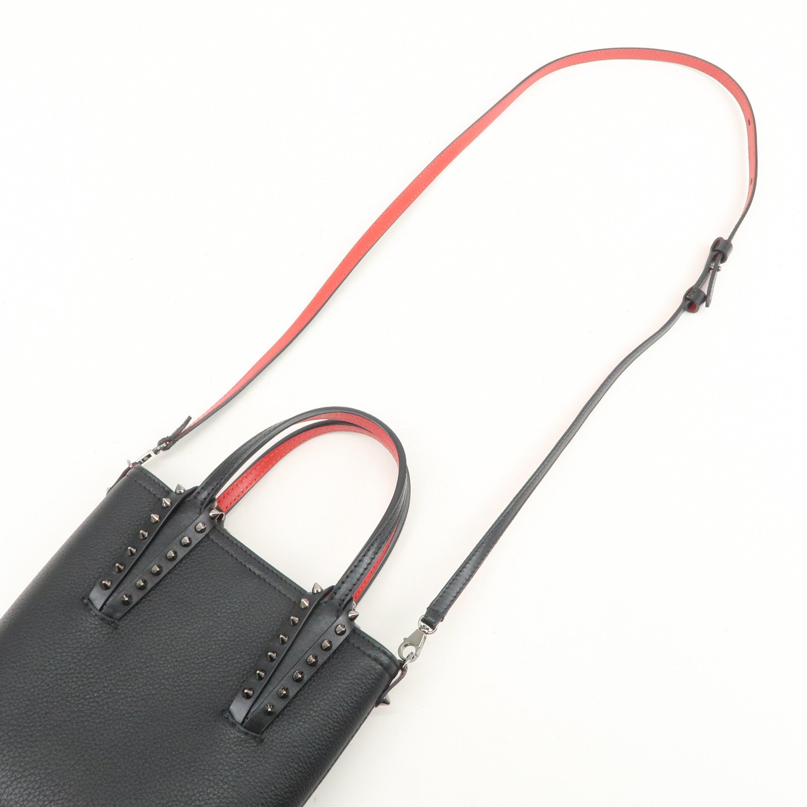Christian Louboutin Cabata N/S Mini Tote Bag 2Way Bag Hand Bag