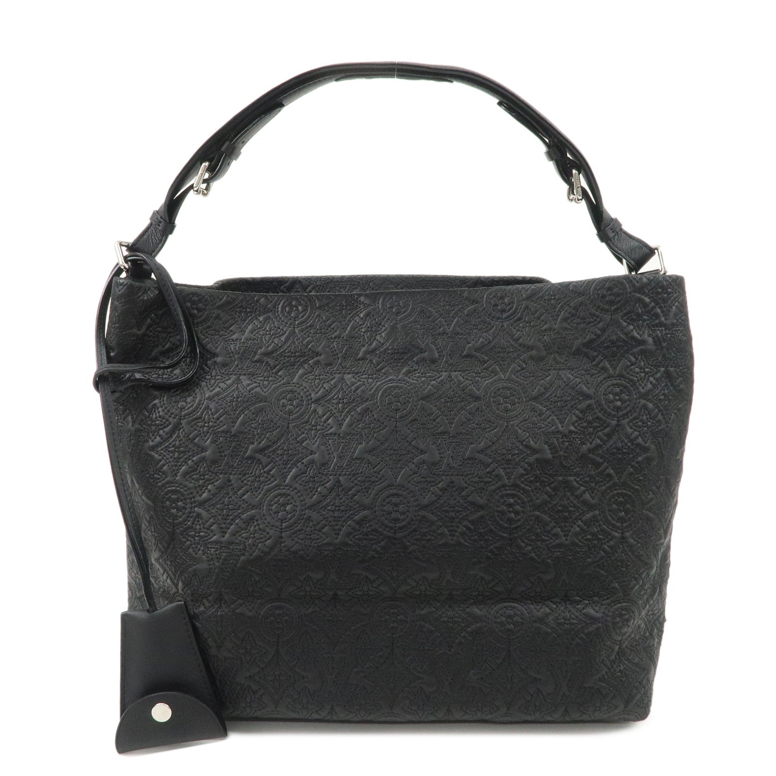 Louis Vuitton Monogram Antia Hobo PM Leather Shoulder Bag Noir M93833 Used