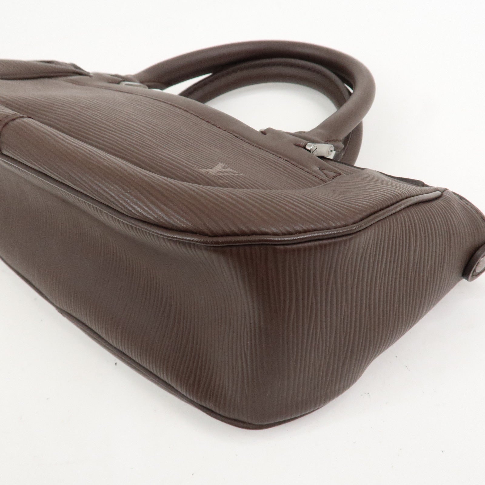 Louis Vuitton Epi Leather Dhanura Hand Bag Mocha M5891D