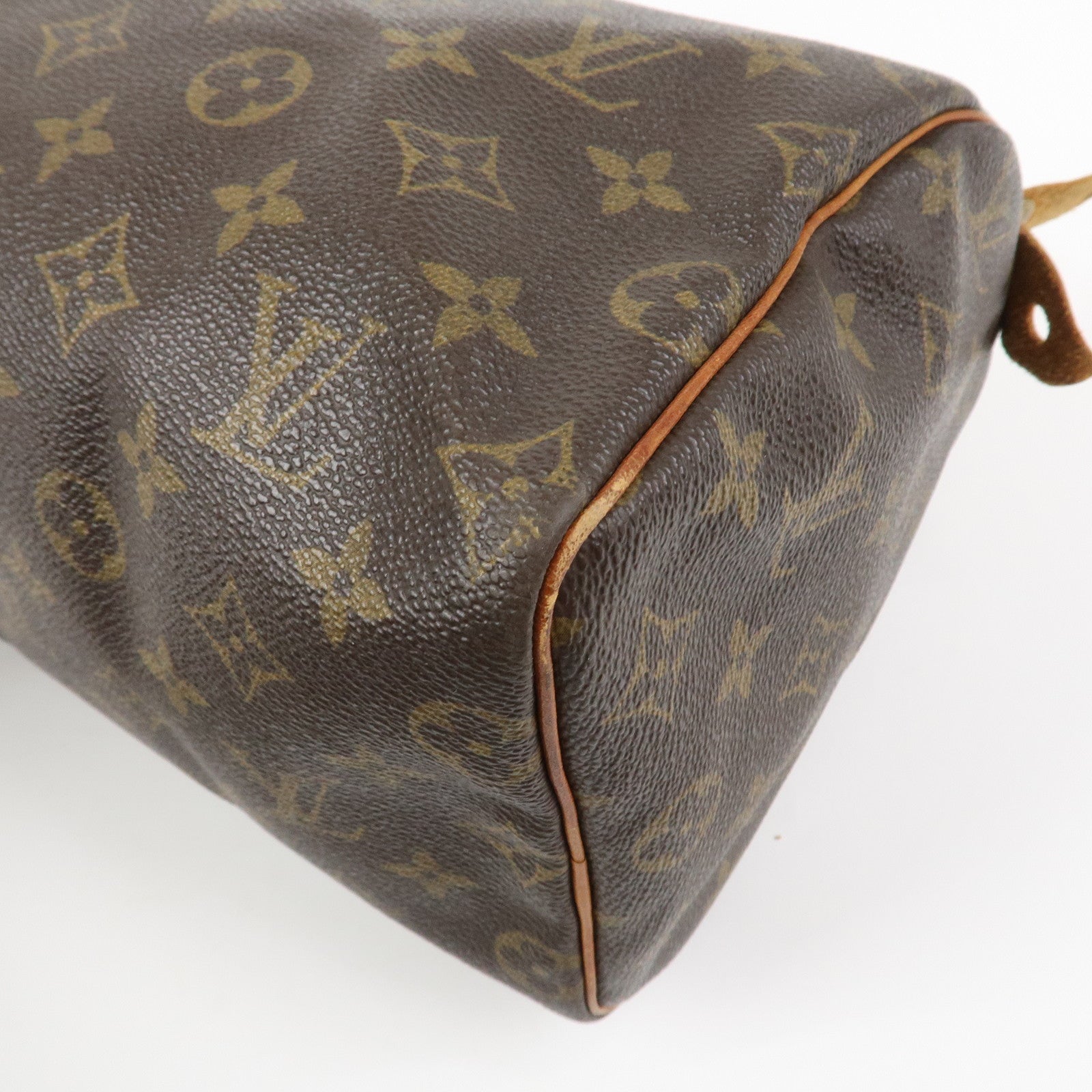 Louis Vuitton Monogram Speedy 25 Boston Bag Hand Bag Brown M41528