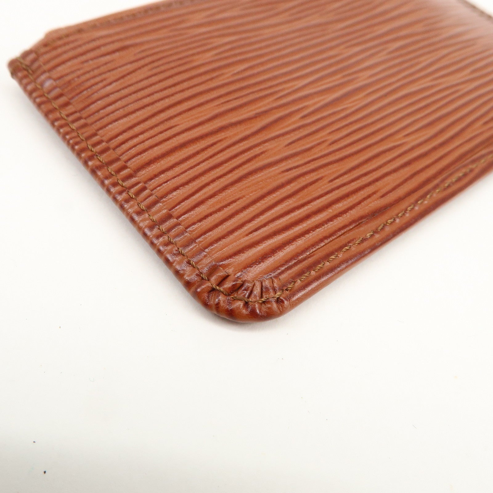 Louis Vuitton Epi Pochette Cles Coin Case Kenya Brown M63803
