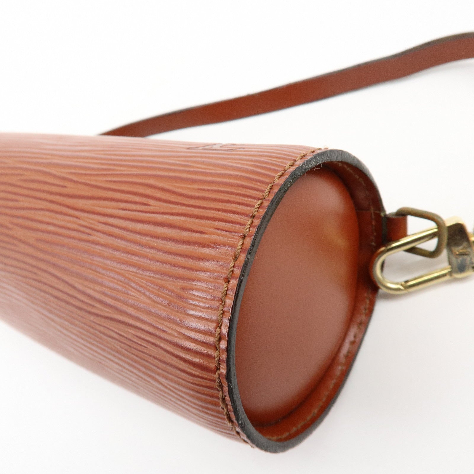 Louis Vuitton Epi Mini Pouch For Soufflot Hand Bag Kenya Brown