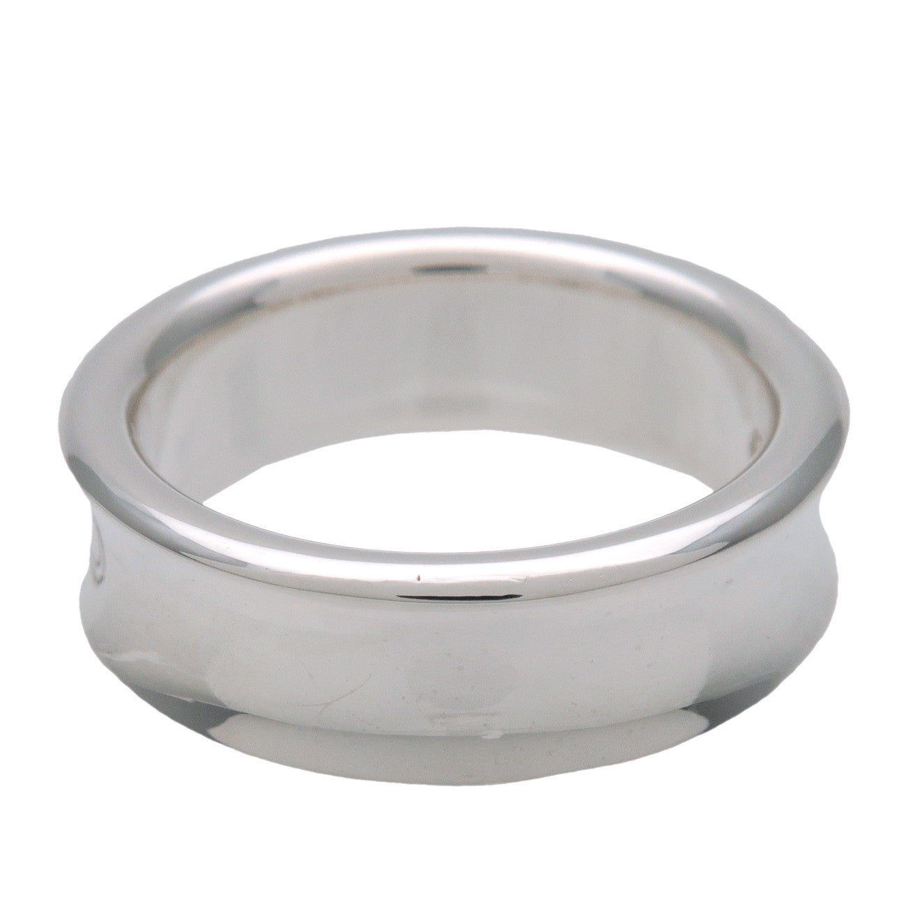 Tiffany & Co 1837 Narrow Ring SV925 Silver US6.5 EU53 HK12.5