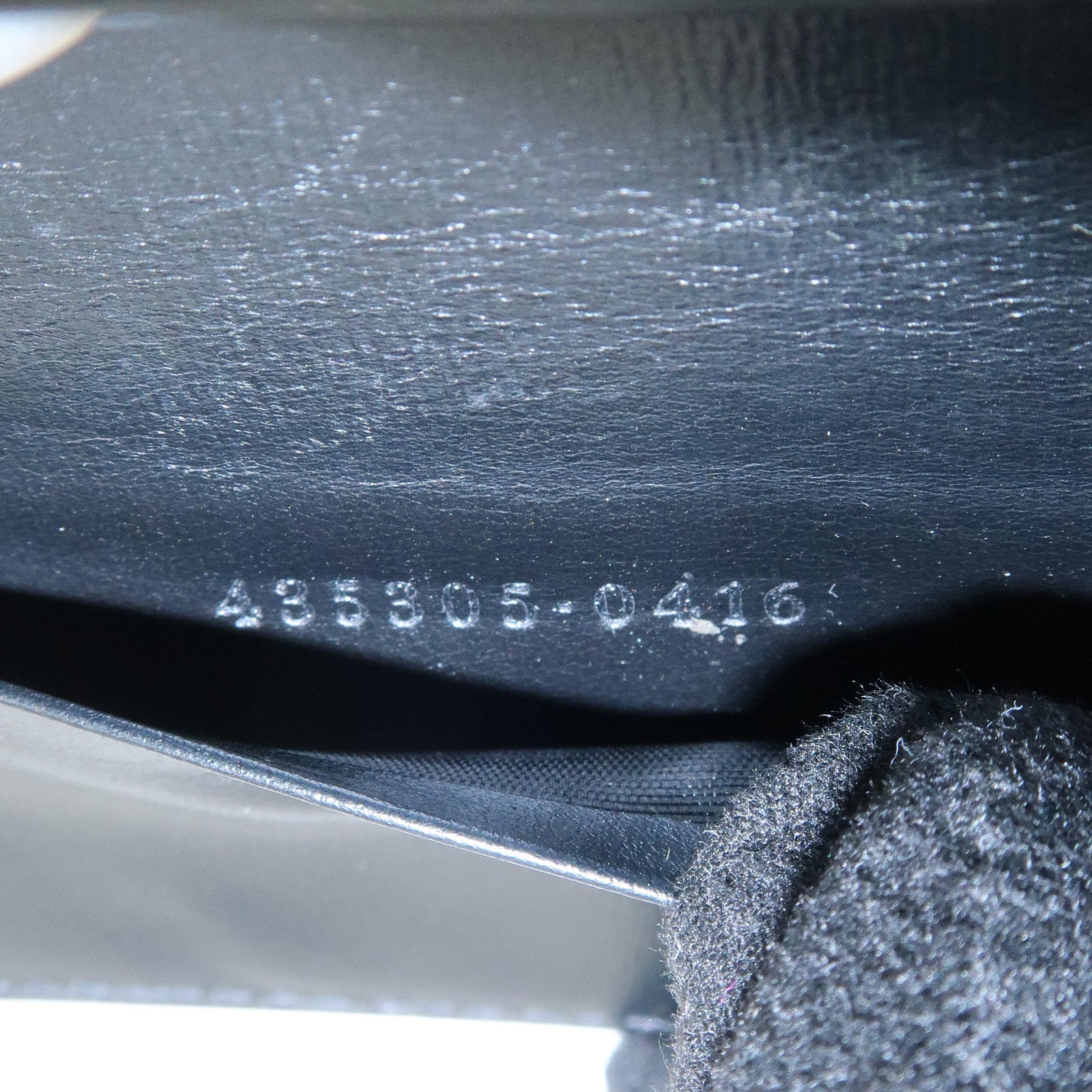 GUCCI GG Marmont Leather 6 Rings Key Case Key Holder Black 435305