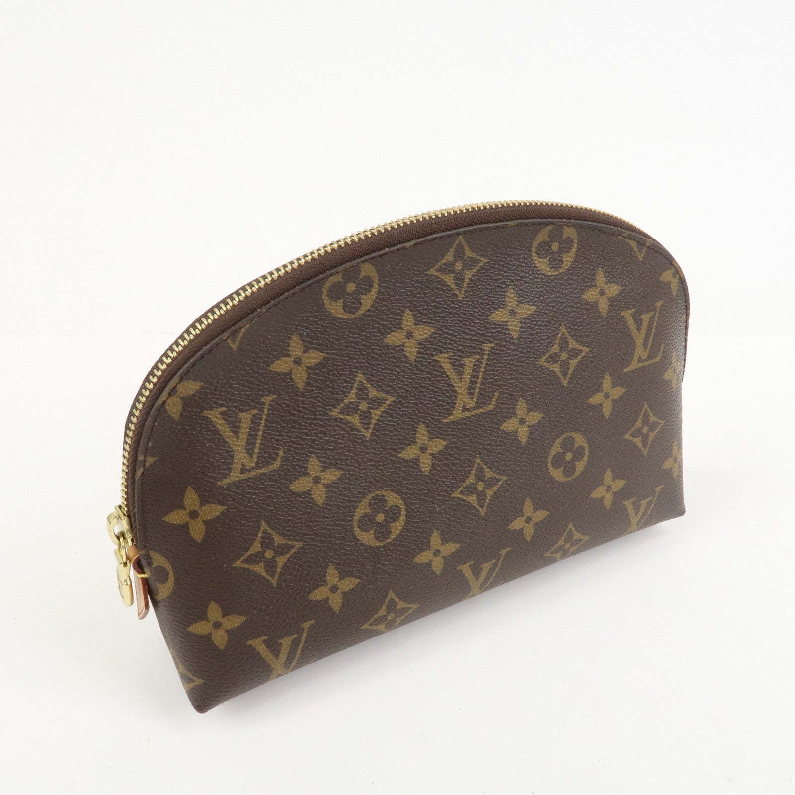 Louis Vuitton Monogram Pochette Cosmetic MM Pouch Brown M46579