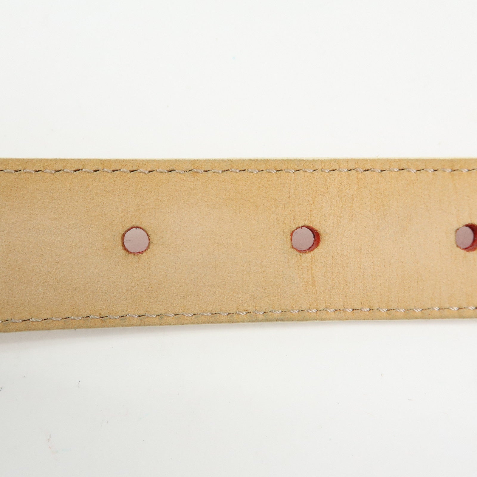 Louis Vuitton Monogram Multicolor Ceinture Candy Belt Blanc M9731