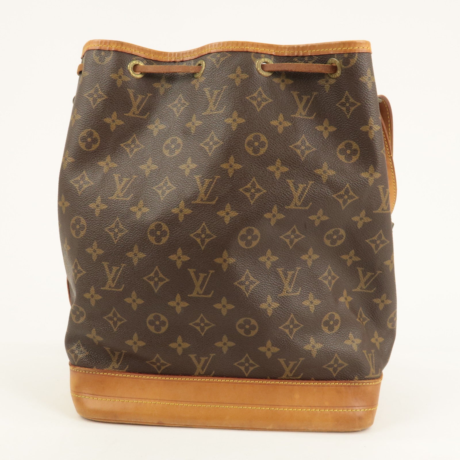 Louis Vuitton Monogram Noe Shoulder Bag Hand Bag Brown M42224