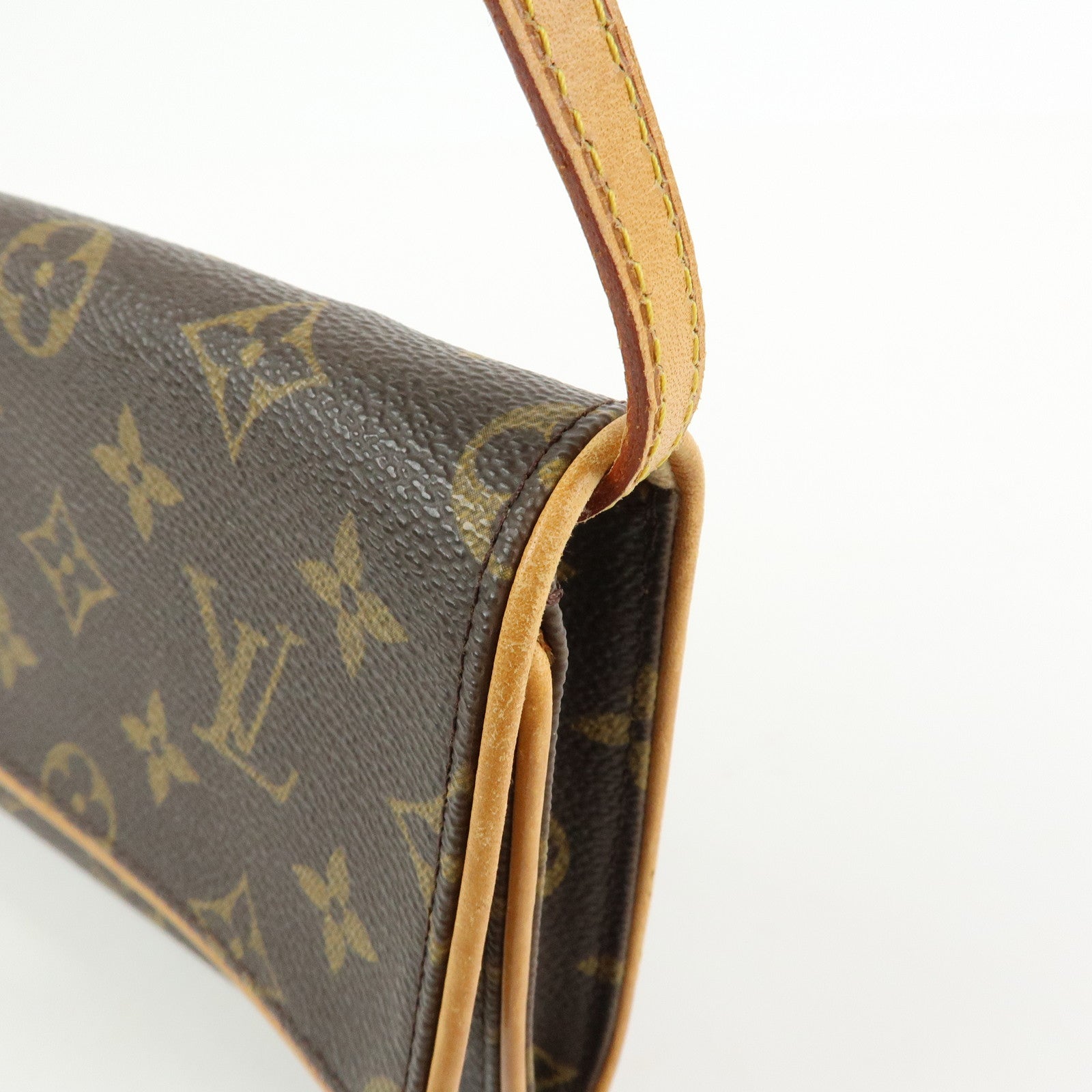 Louis Vuitton Monogram Pochette Twin GM 2Way Bag Brown M51852
