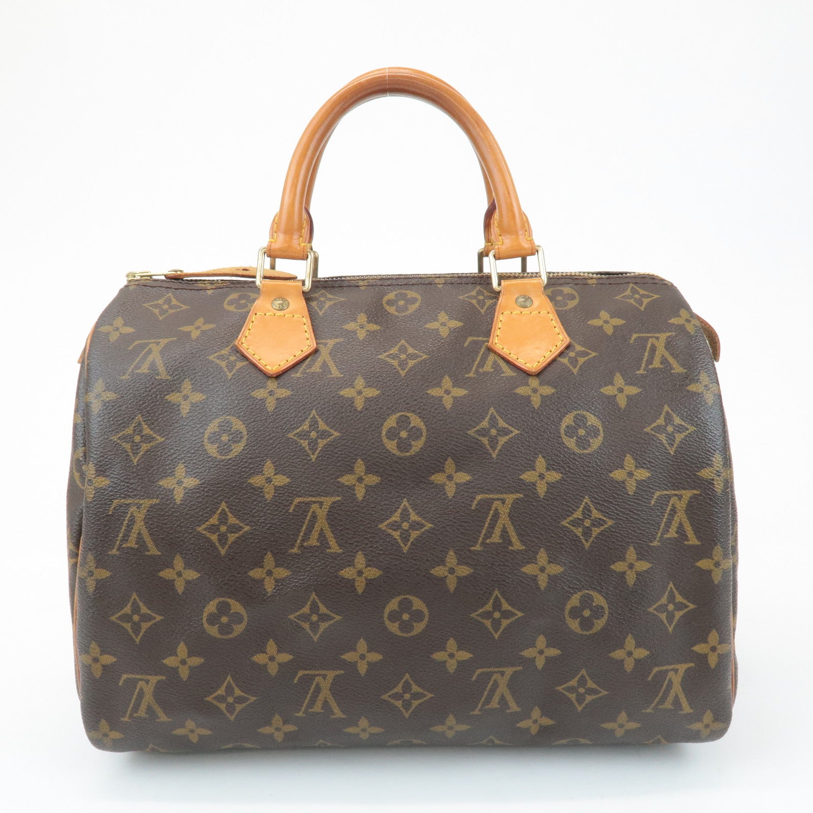 Louis Vuitton Monogram Speedy 30 Boston Bag Hand Bag Brown M41526