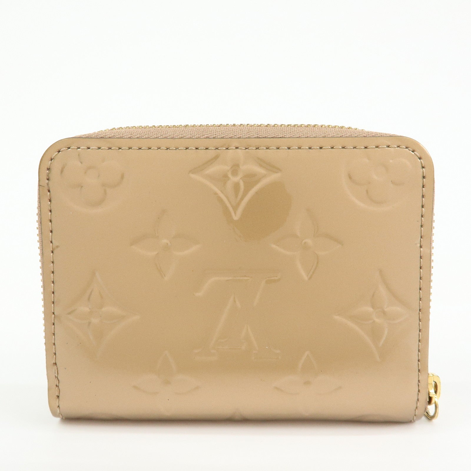 Louis Vuitton Monogram Vernis Leather Round Zippy Coin Case M90601