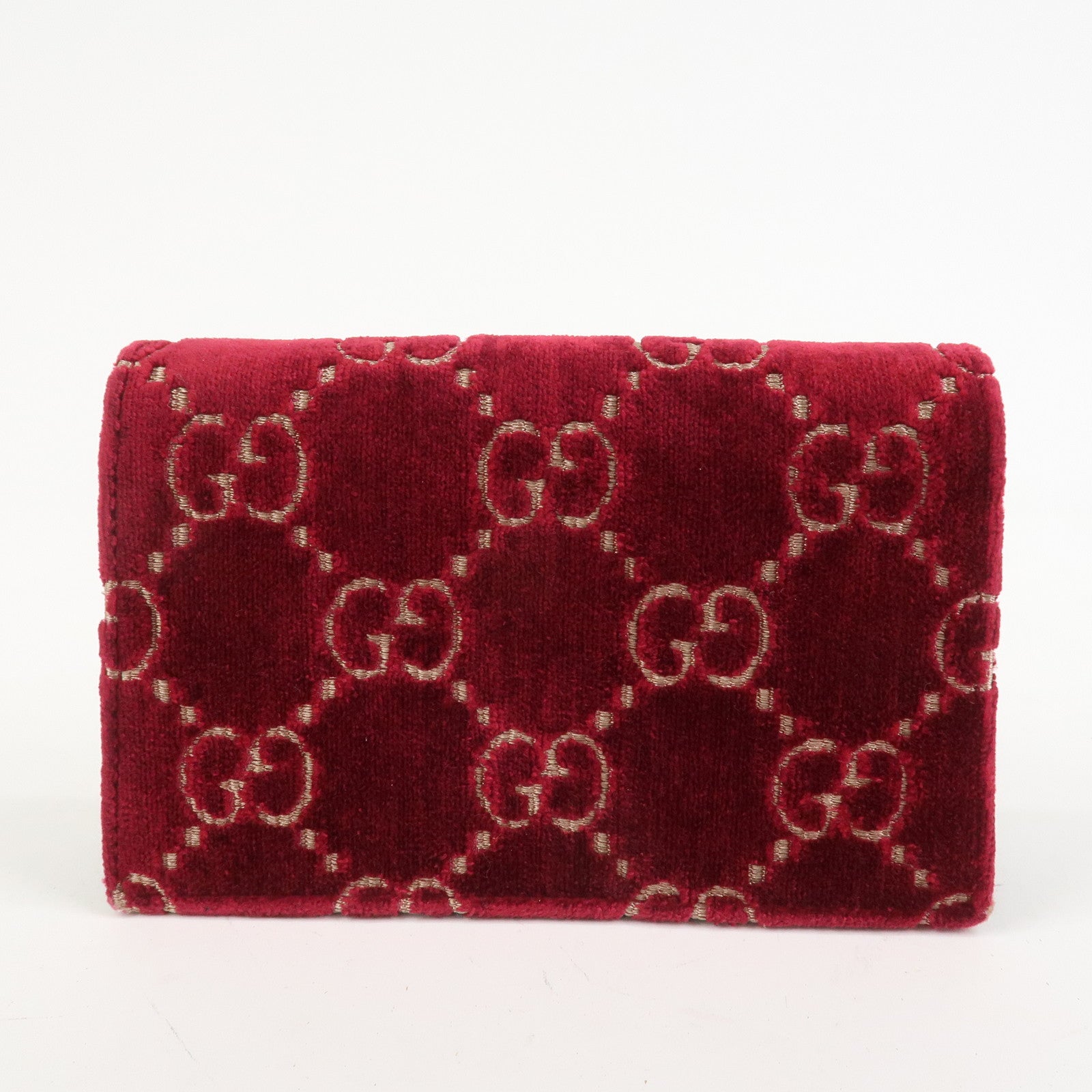 GUCCI Dionysus Super Mini Bag Leather Chain Shoulder Bag 476432