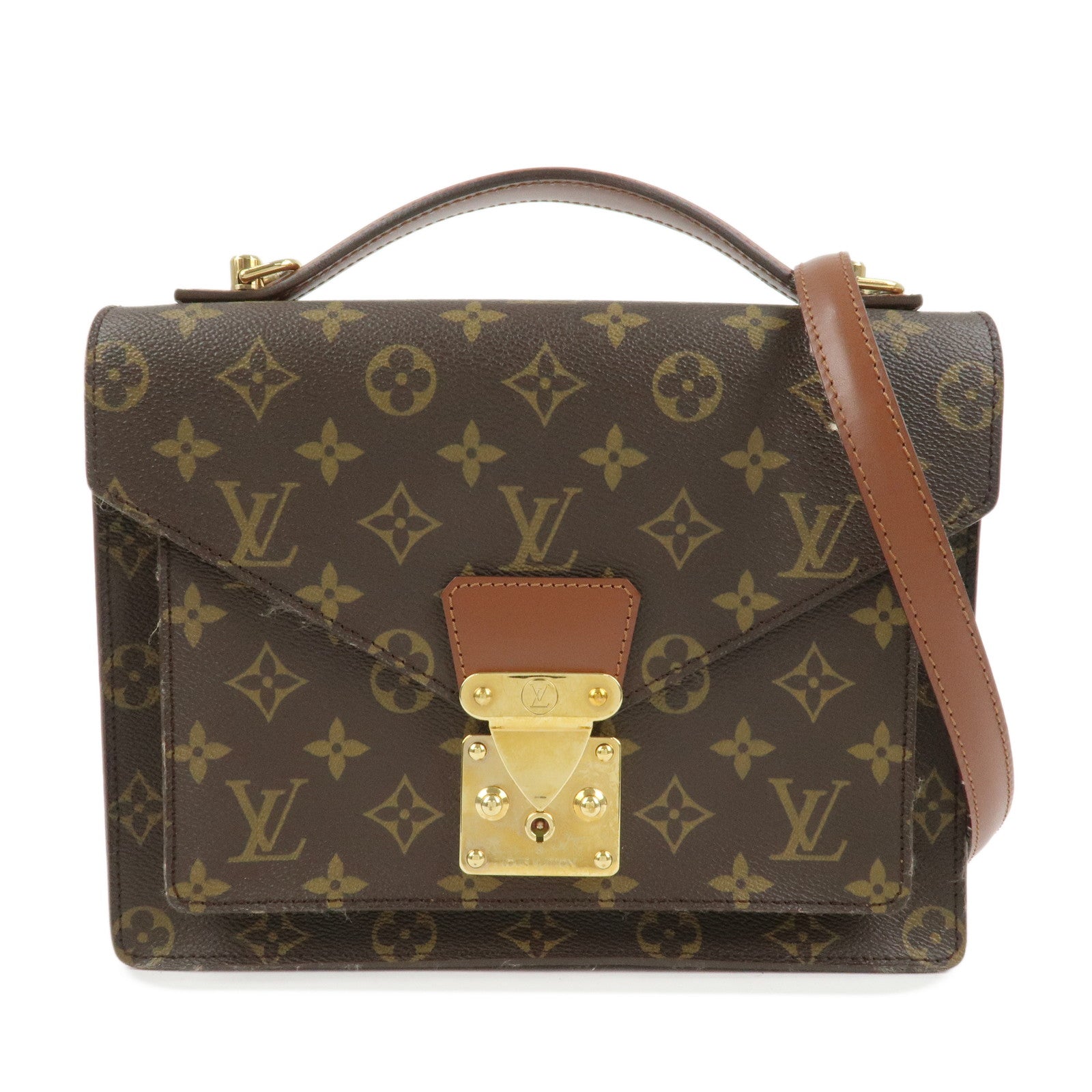 Louis Vuitton Monogram Monceau 28 2Way Bag Brief Case M51185