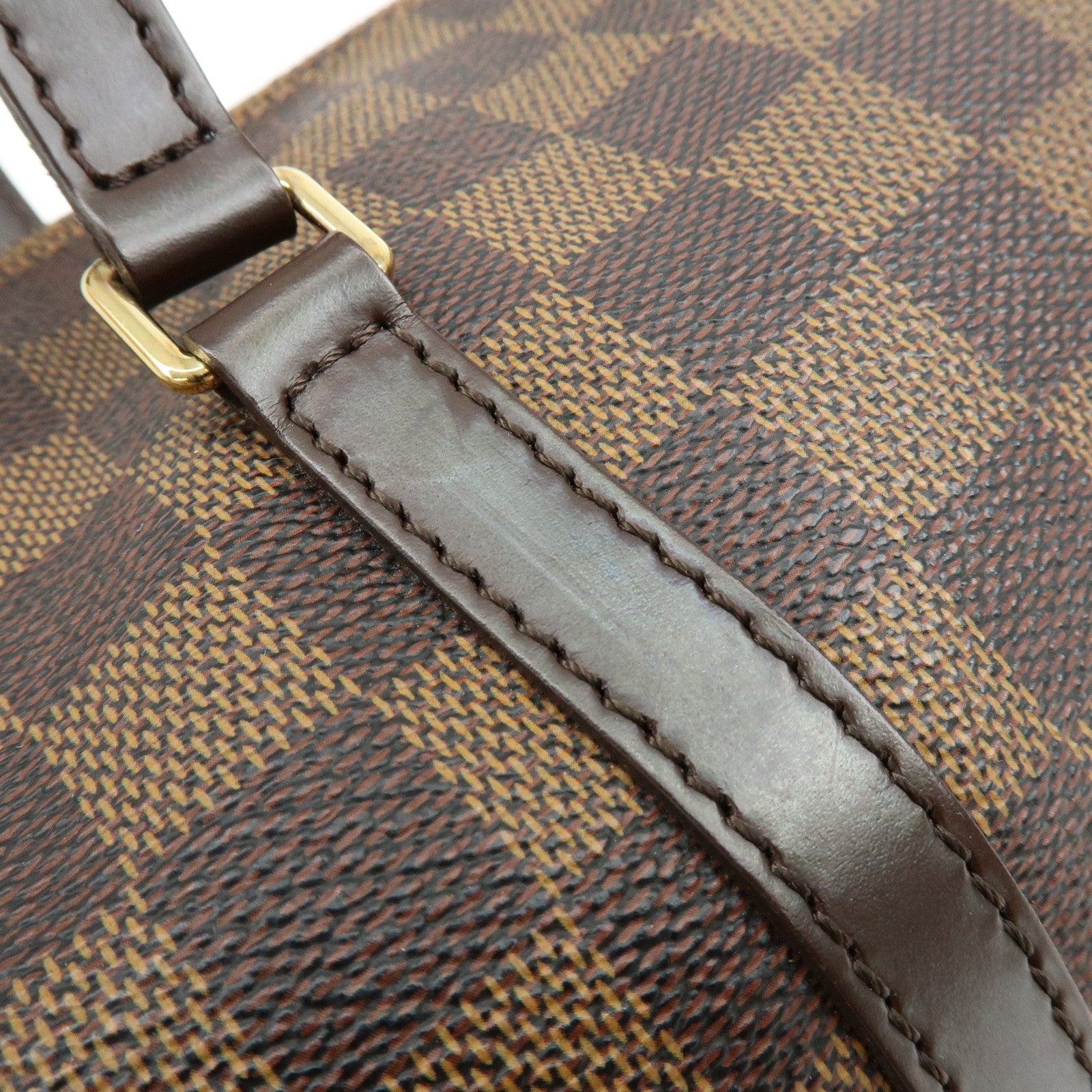 Louis Vuitton Damier Ebene Papillon 30 Hand Bag Brown N51303
