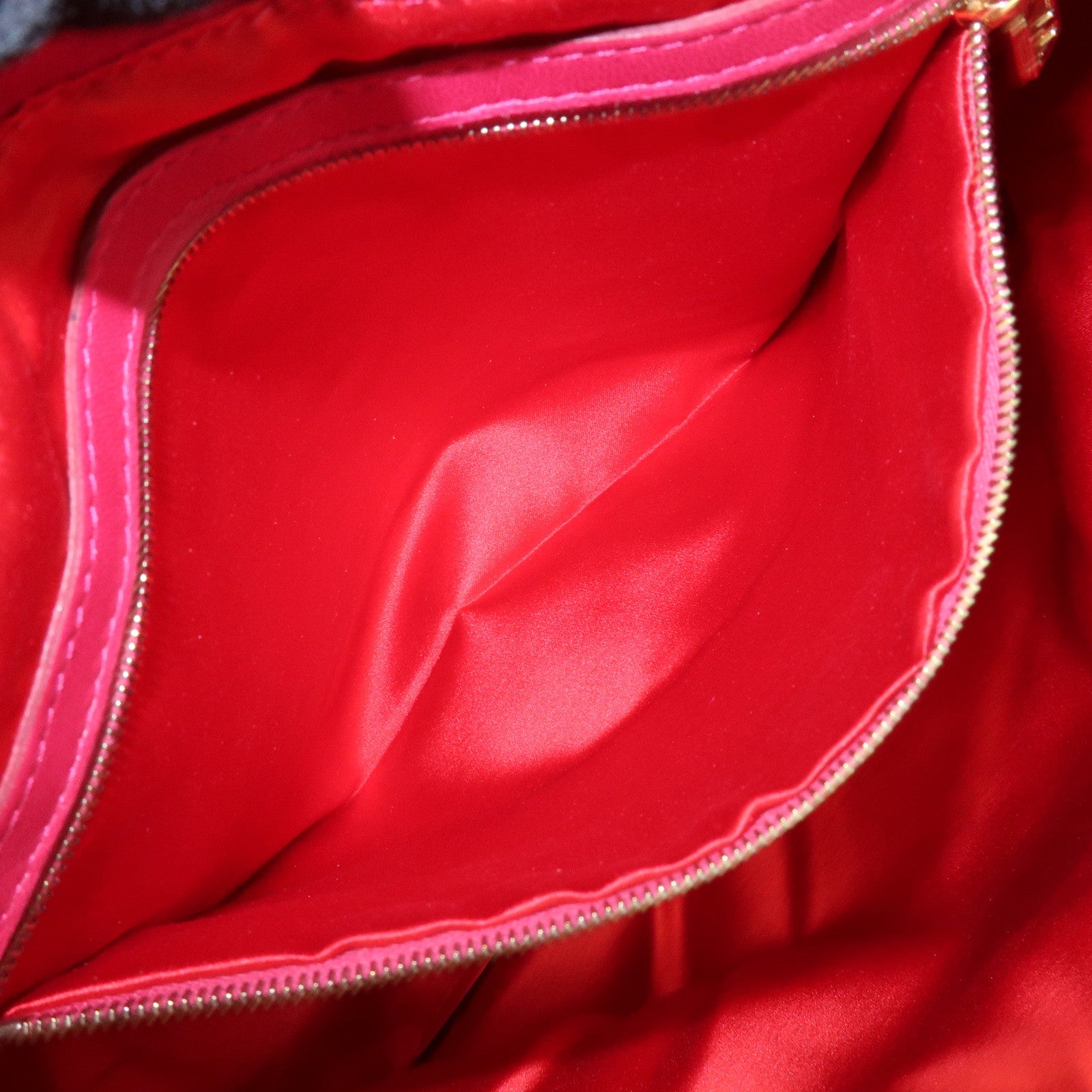 FENDI Logo Suede Leather Hand Bag Tote Bag Pink 2308・26693・609