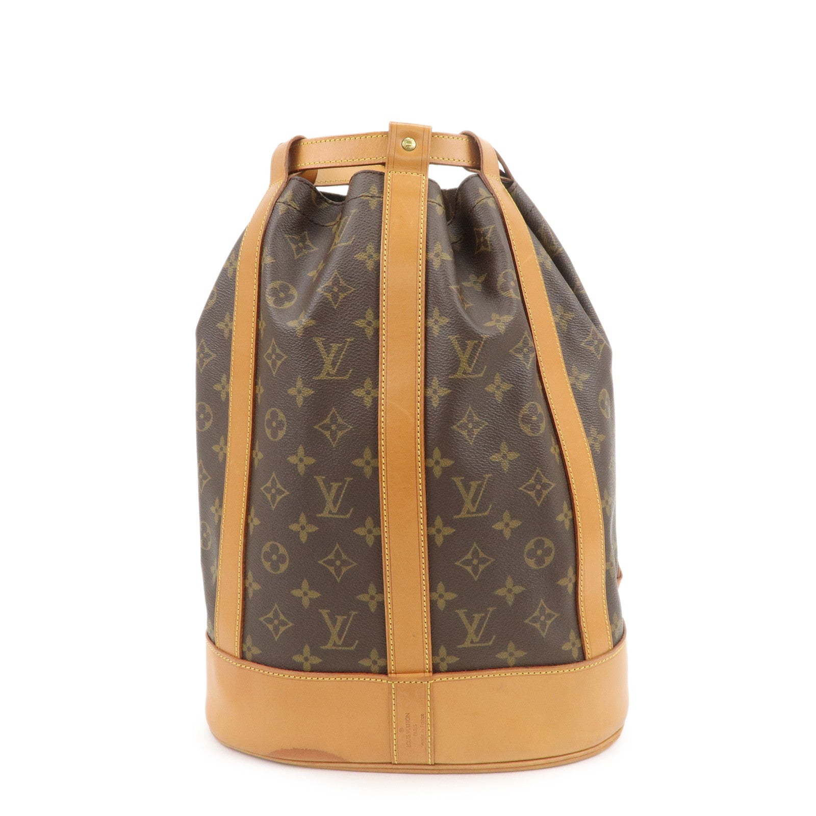 Louis Vuitton Monogram Randonnee PM Shoulder Bag Brown M42243