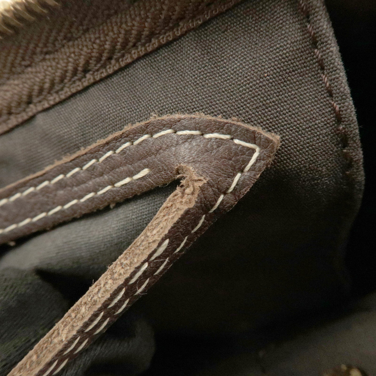 Louis Vuitton Monogram Mini Lin Speedy 30 Boston Bag Ebene M95224