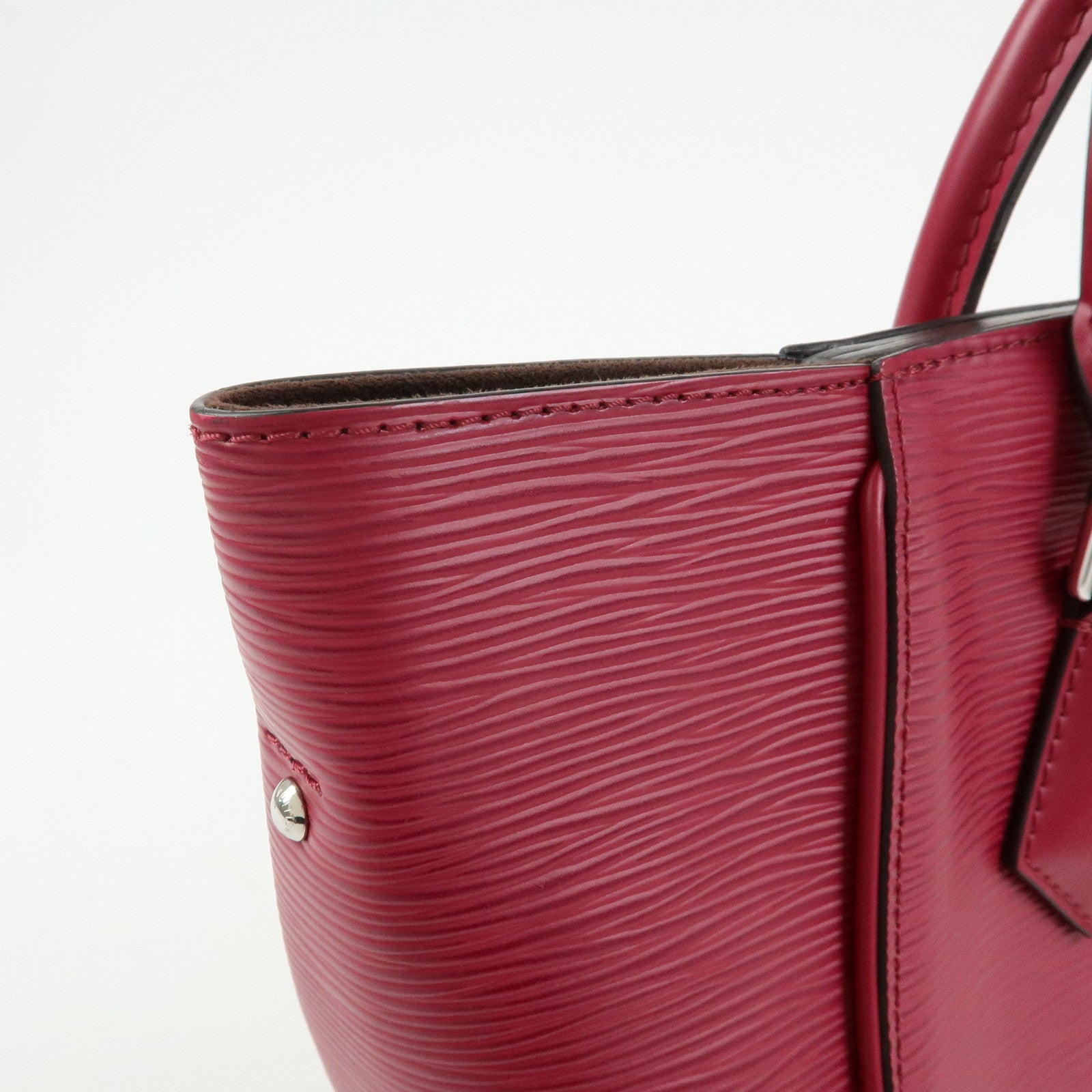 Louis Vuitton Epi Leather Phenix PM Hand Bag Fuchsia M50802