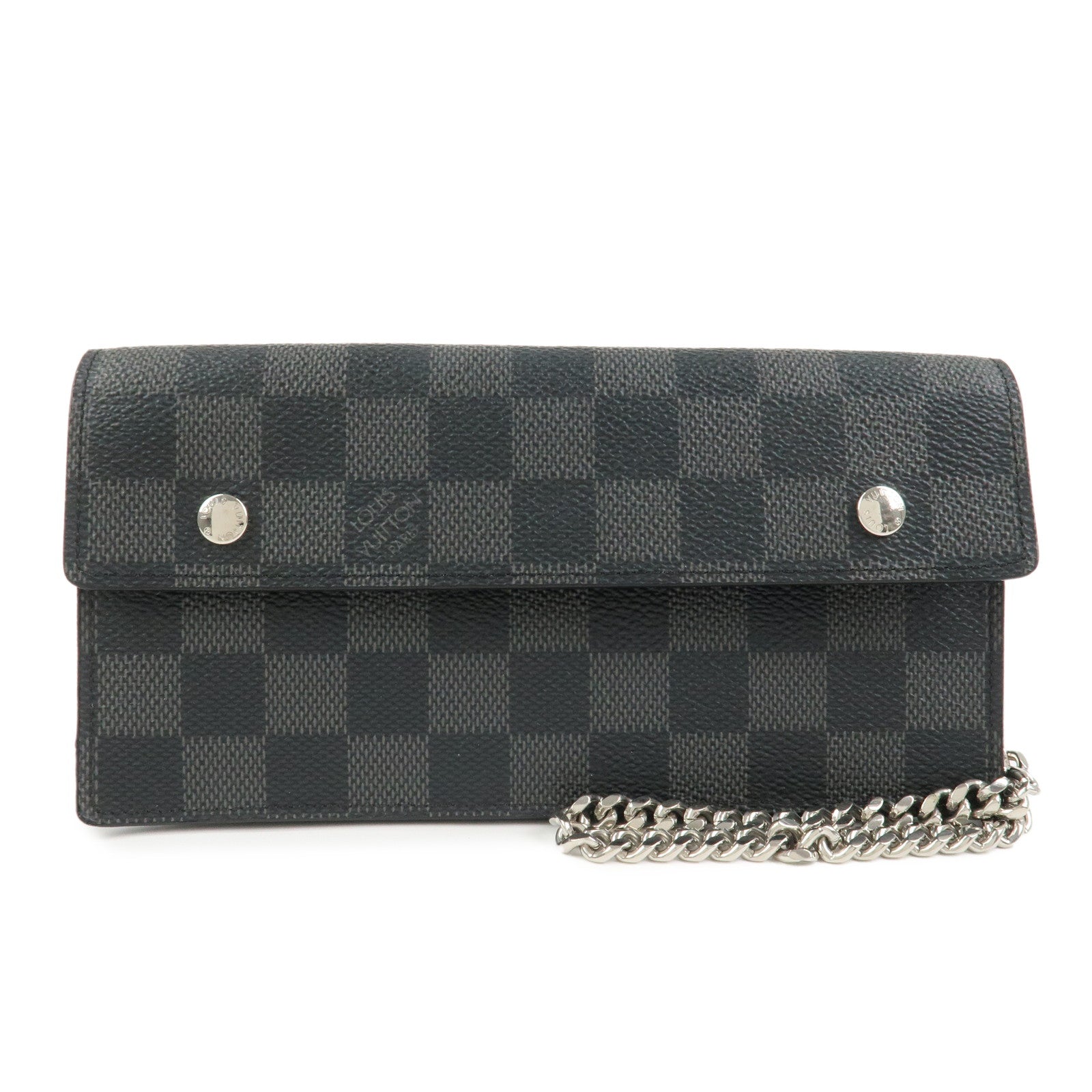 Louis Vuitton Damier Graphite Portefeuille Accordion Wallet N60023