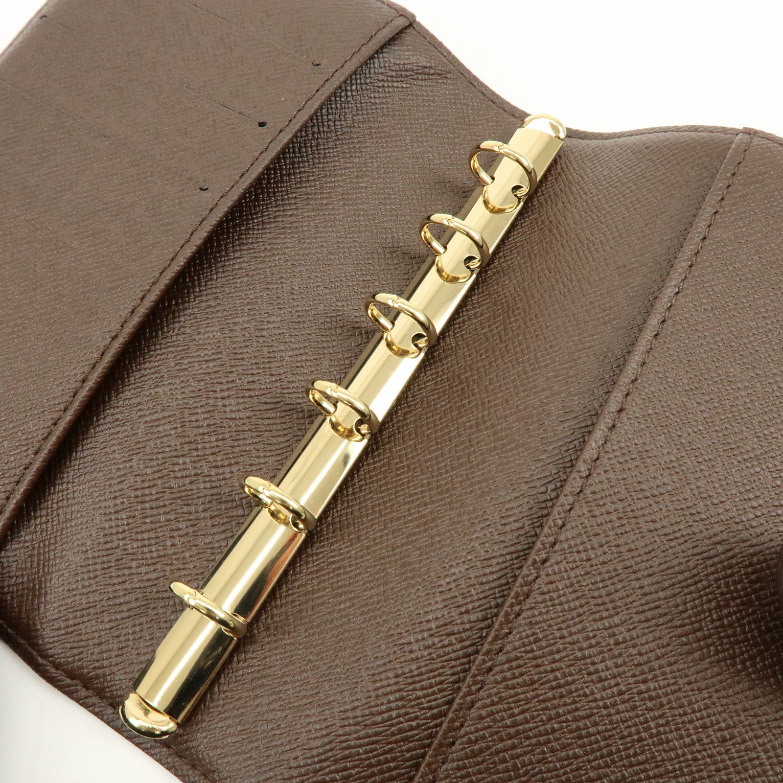 Louis Vuitton Damier Agenda PM Planner Cover Damier Ebene R20700